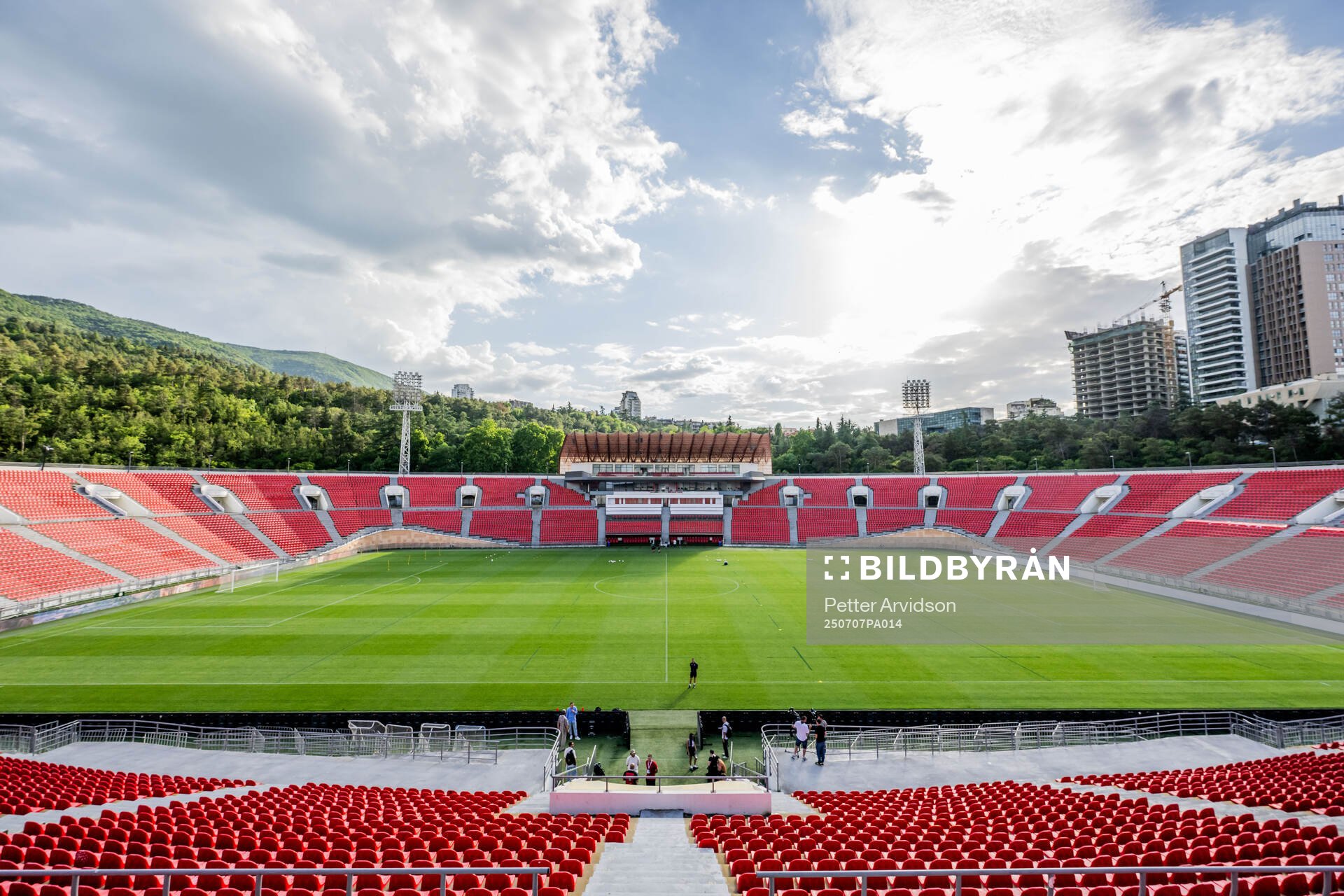 General view of Mikheil Meskhi Stadium