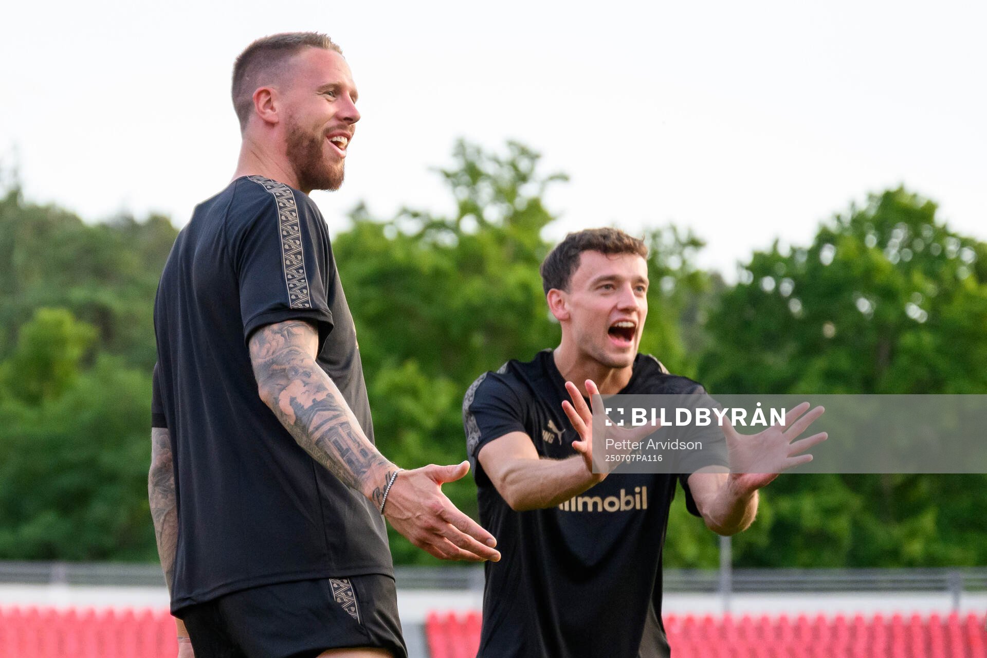 Pontus Jansson and Colin Rösler