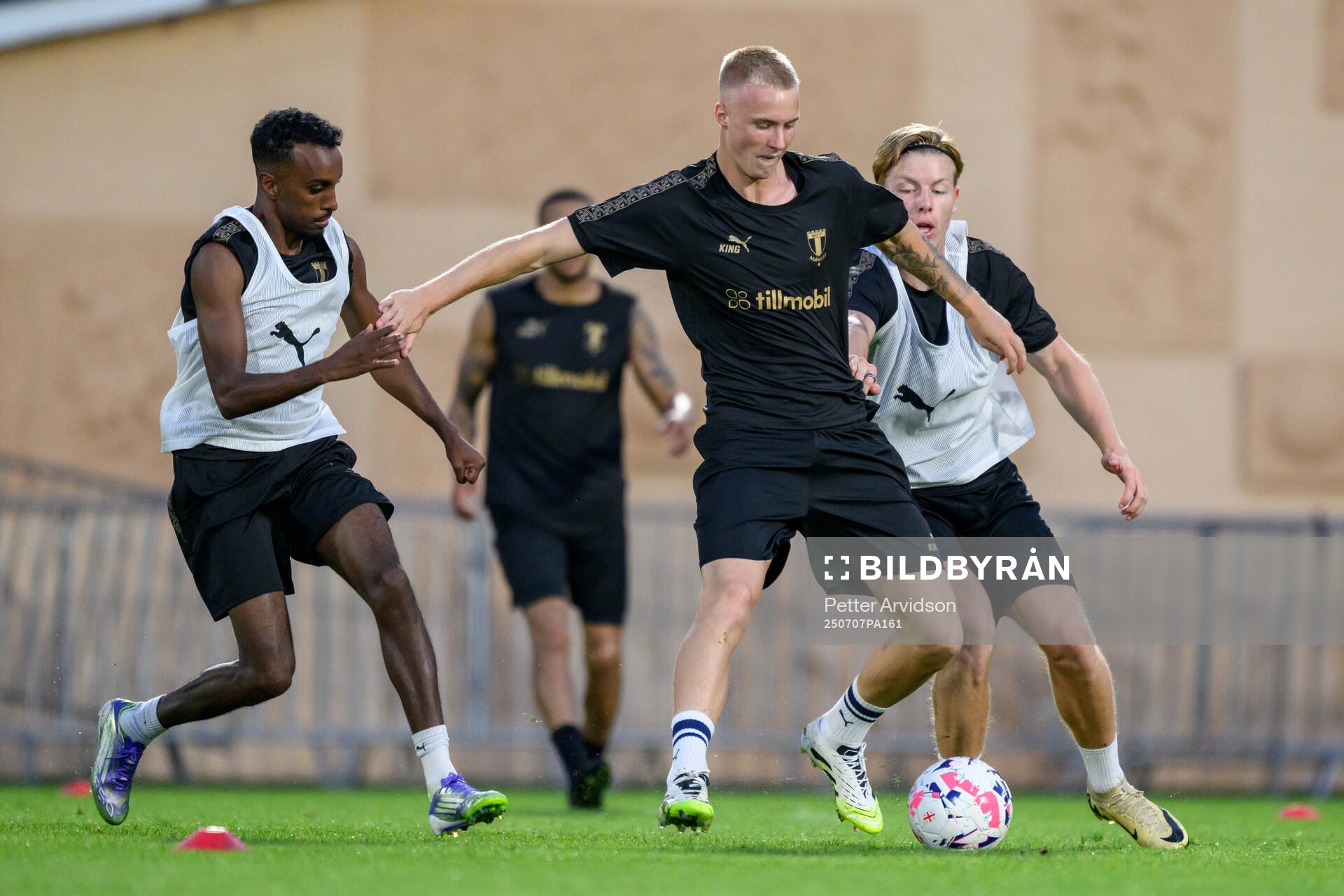 Taha Ali, Daniel Gudjohnsen and Nils Zätterström