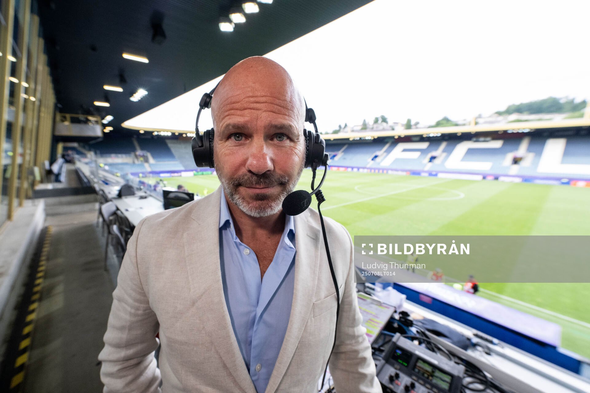 Viaplay commentator Claes Andersson