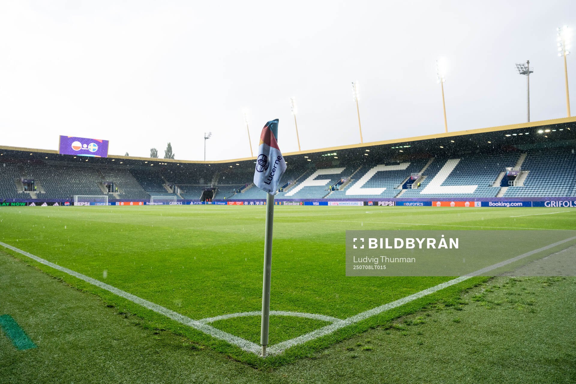 General view of Allmend Stadion Luzern