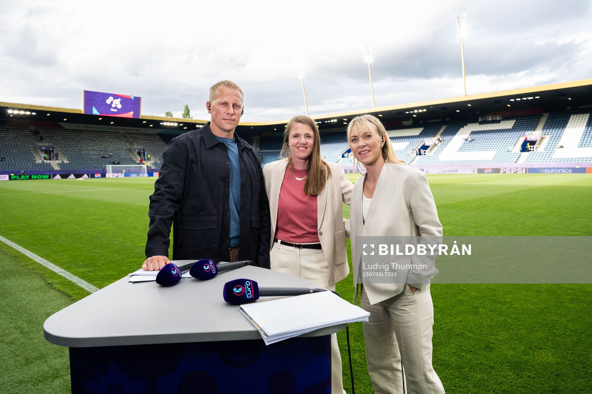 Richard Henriksson, Kirsten van de Ven and Johanna Frisk of