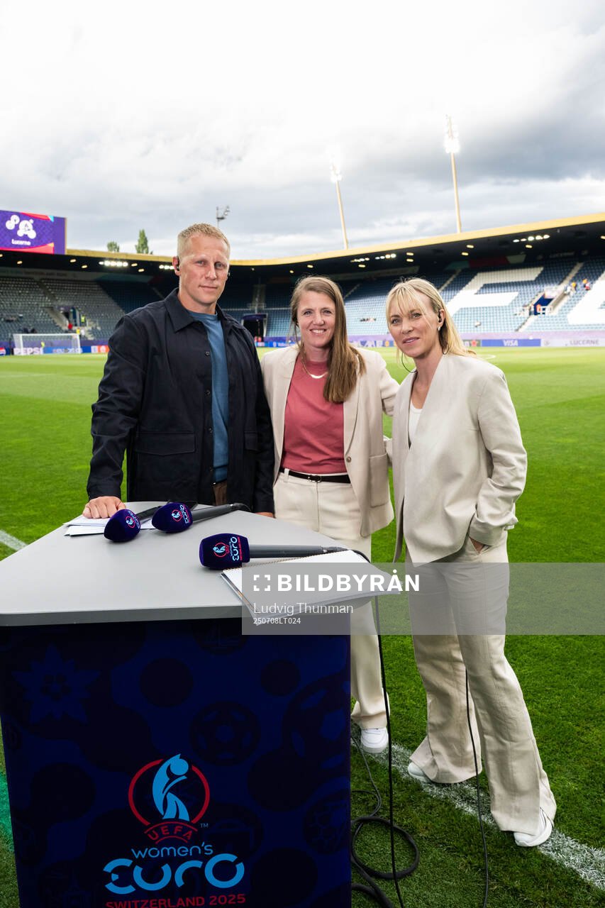 Richard Henriksson, Kirsten van de Ven and Johanna Frisk of