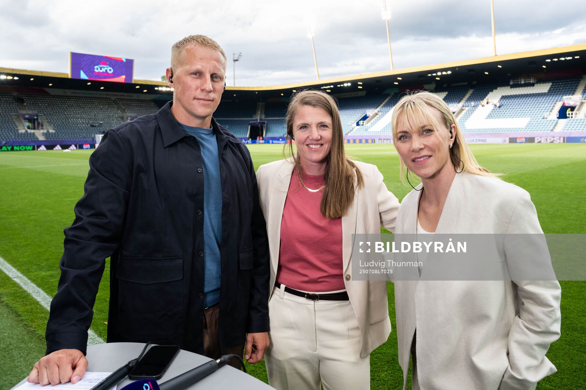 Richard Henriksson, Kirsten van de Ven and Johanna Frisk of