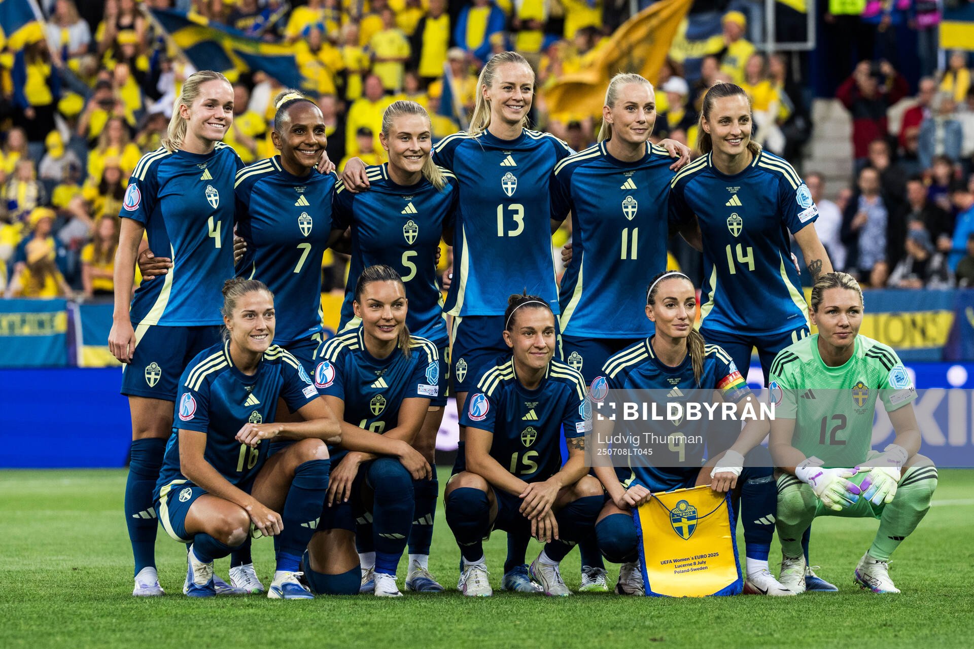 Hanna Lundkvist, Madelen Janogy, Amanda Nildén, Amanda