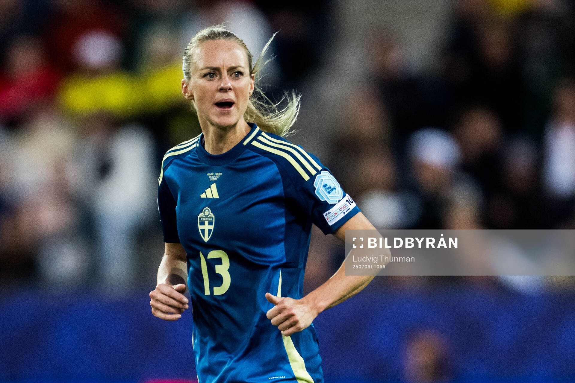 Amanda Ilestedt of Sweden