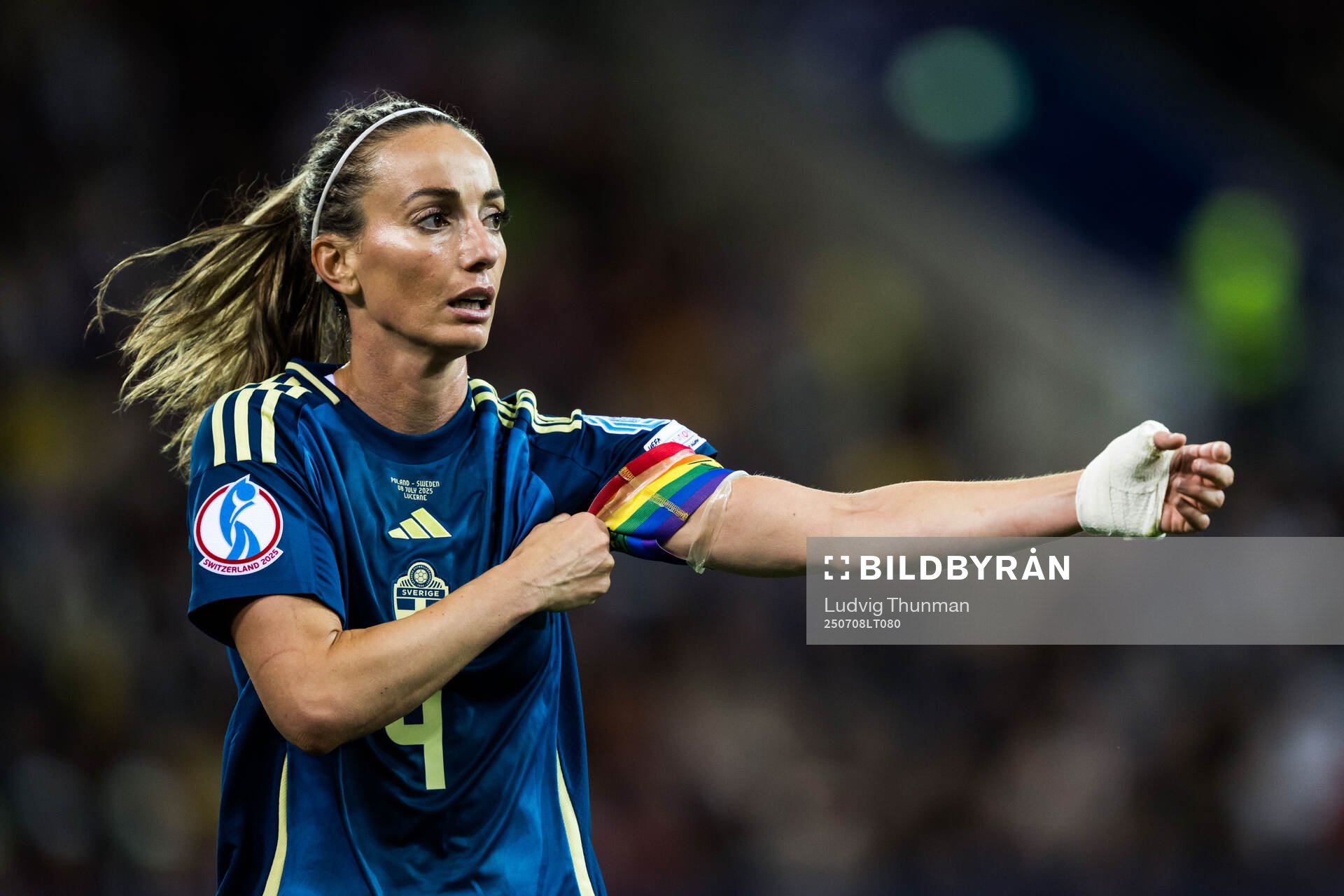 Kosovare Asllani of Sweden