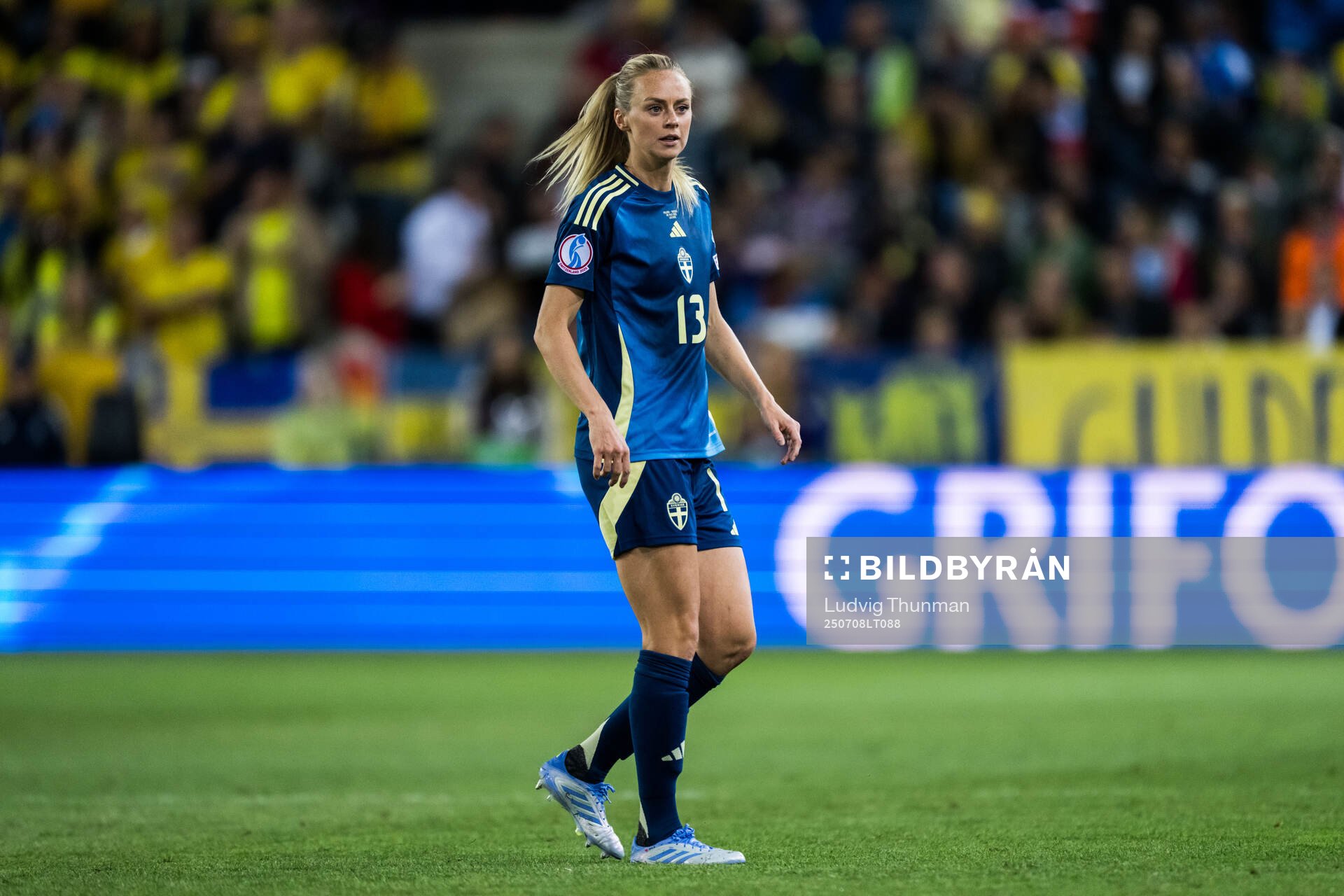 Amanda Ilestedt of Sweden