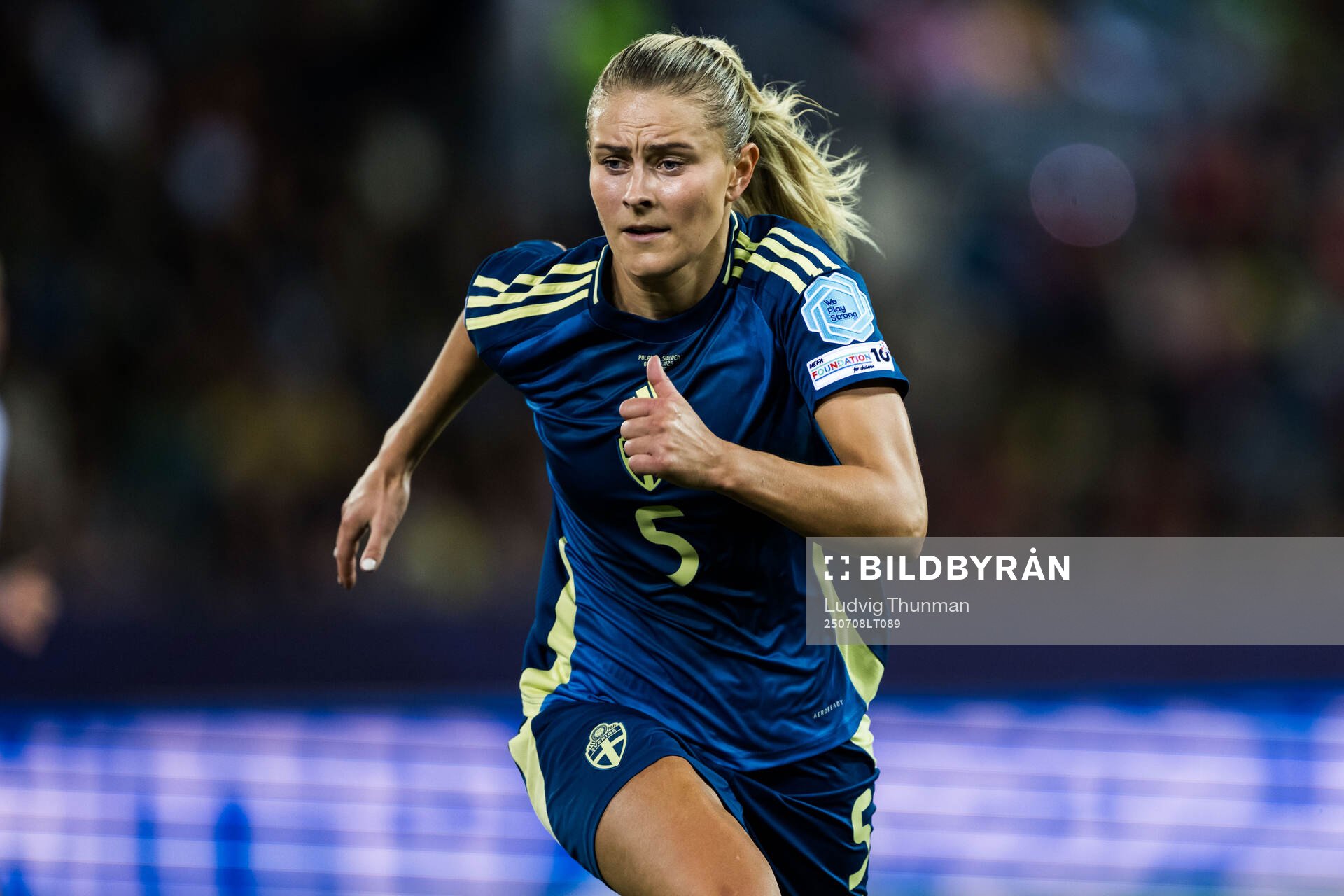 Amanda Nildén of Sweden