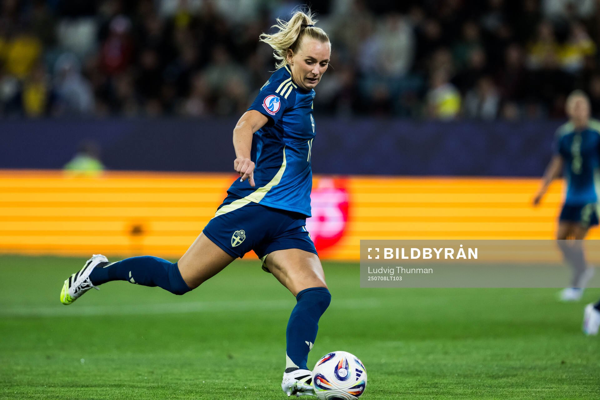 Stina Blackstenius of Sweden