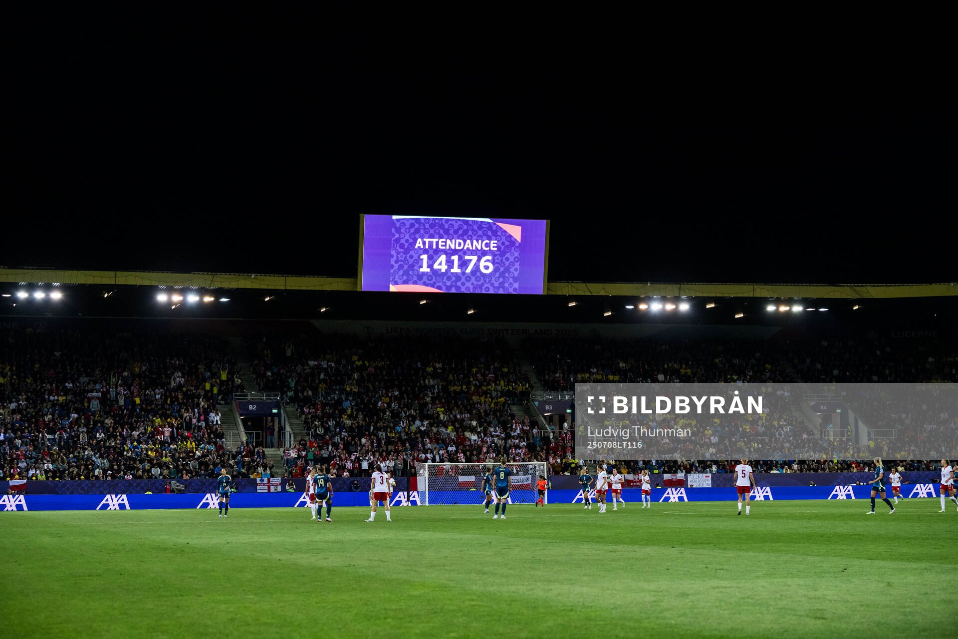 A screen showing the attendance