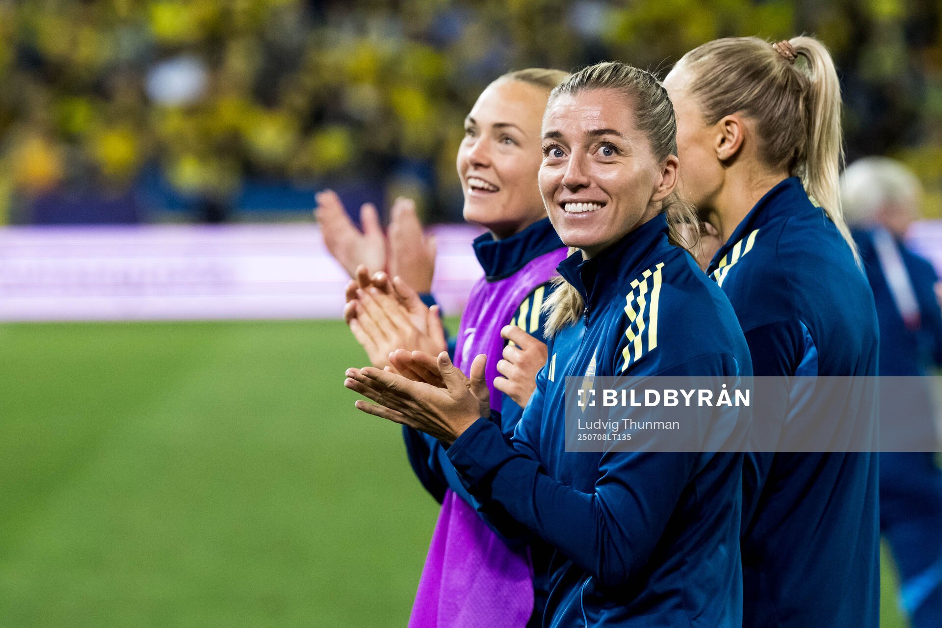 Magdalena Eriksson and Linda Sembrant of Sweden