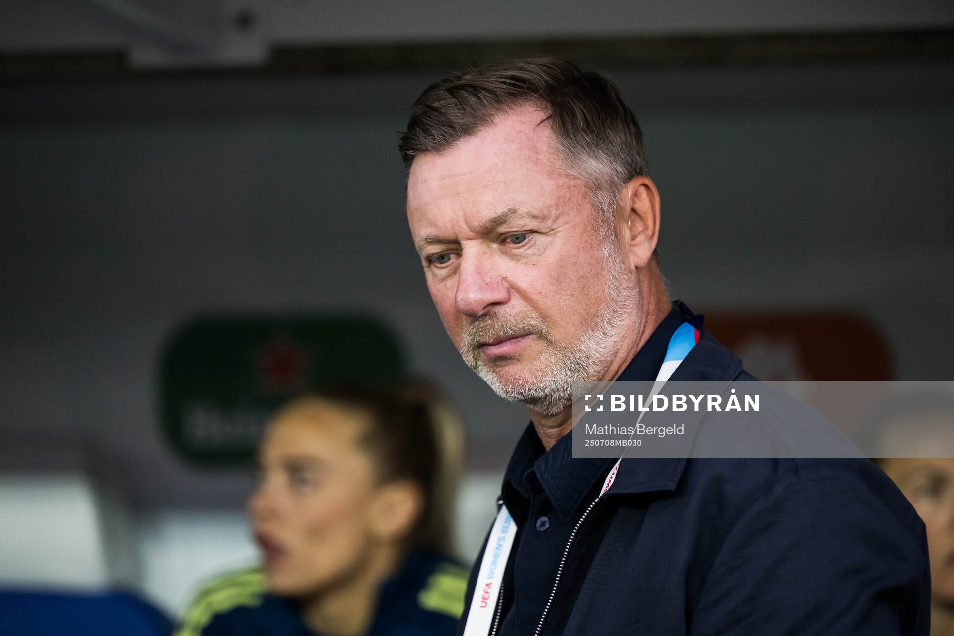 Head coach Peter Gerhardsson of Sweden