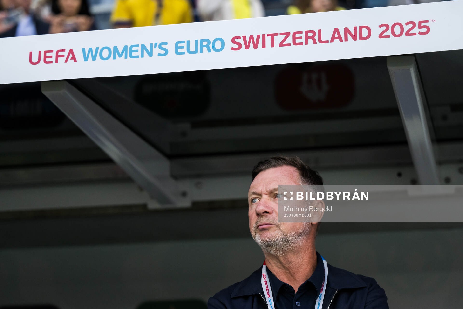 Head coach Peter Gerhardsson of Sweden