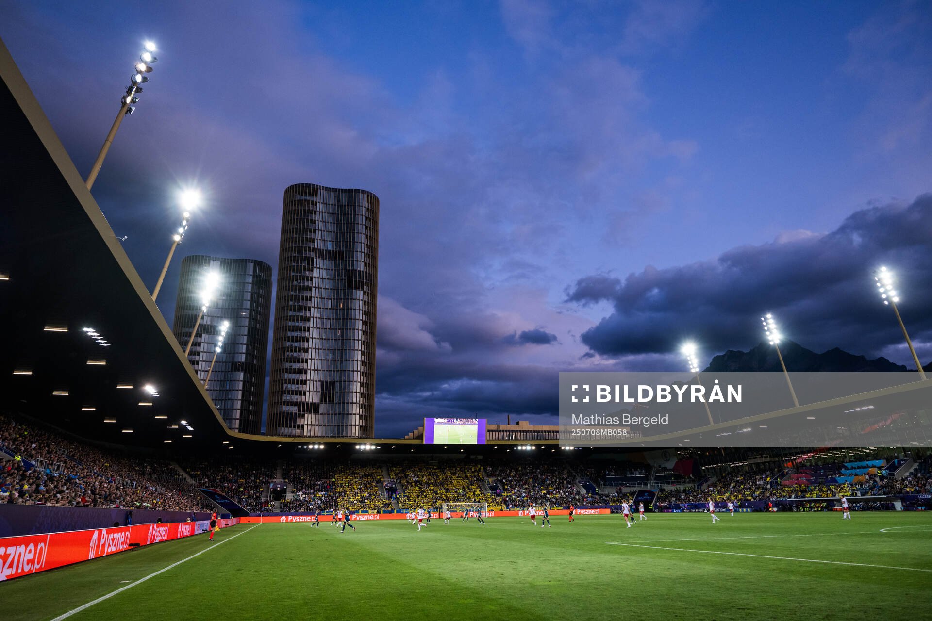 General view of Allmend Stadion Luzern