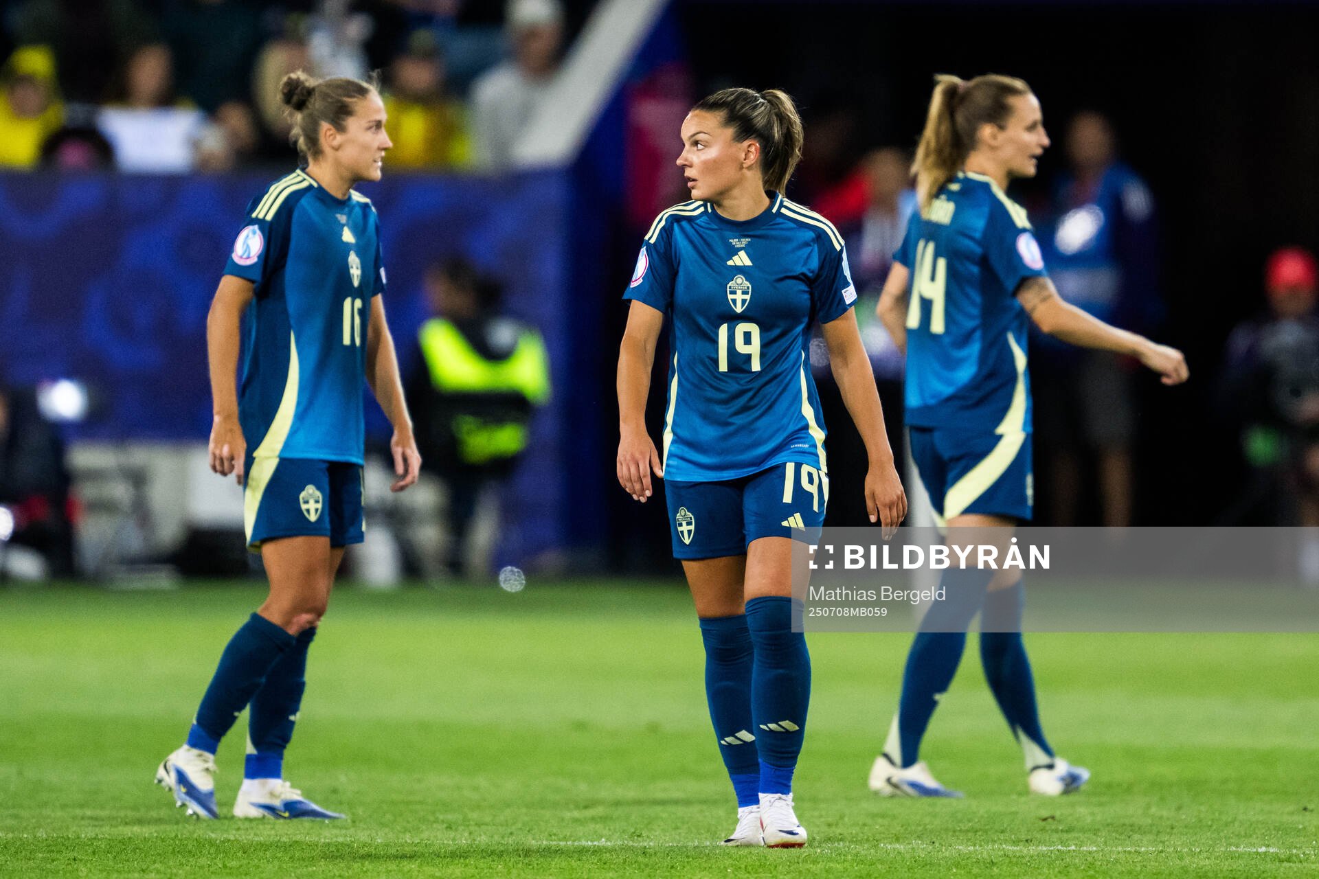 Filippa Angeldahl, Johanna Rytting Kaneryd and Nathalie