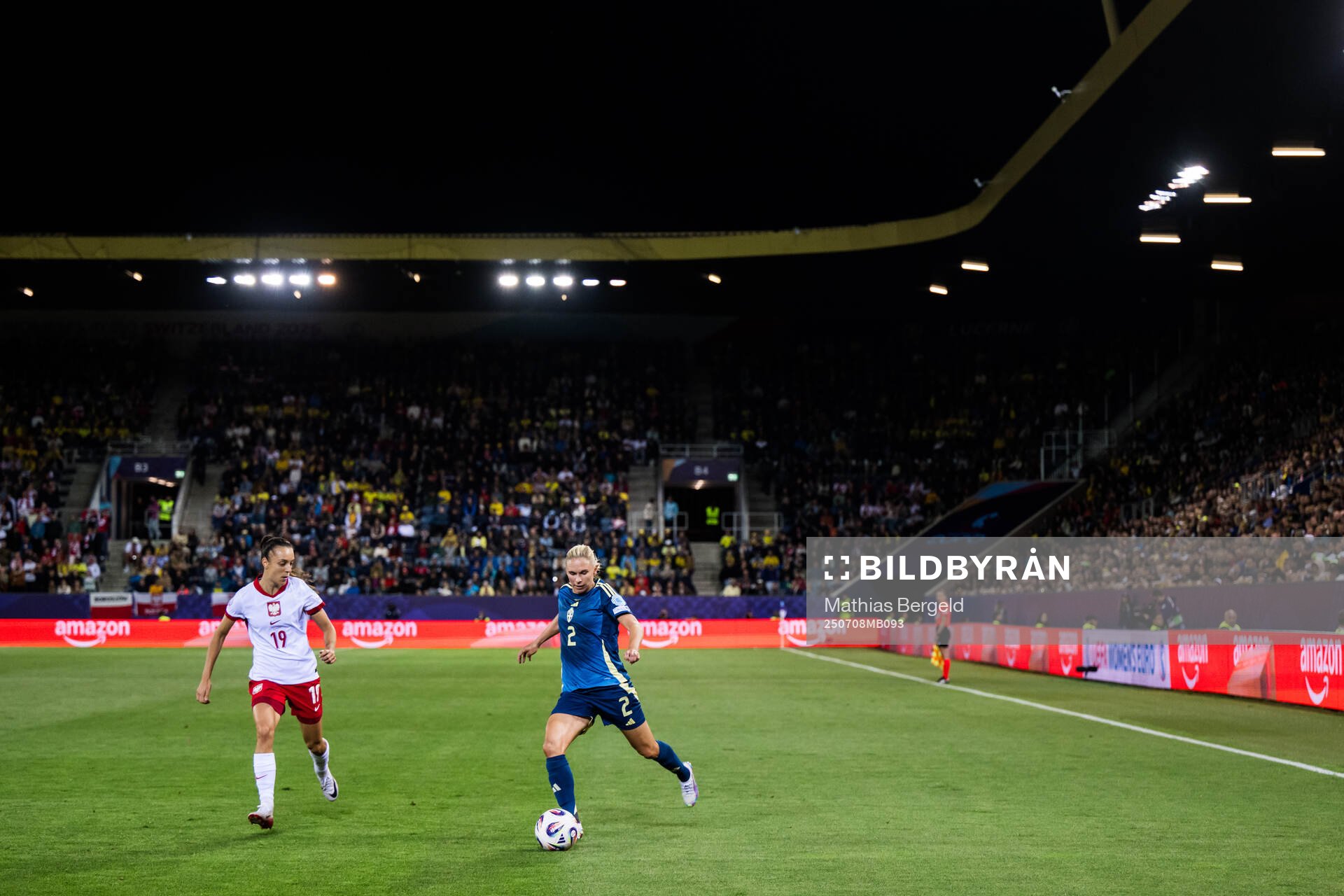 Natalia Padilla of Poland and Jonna Andersson of Sweden