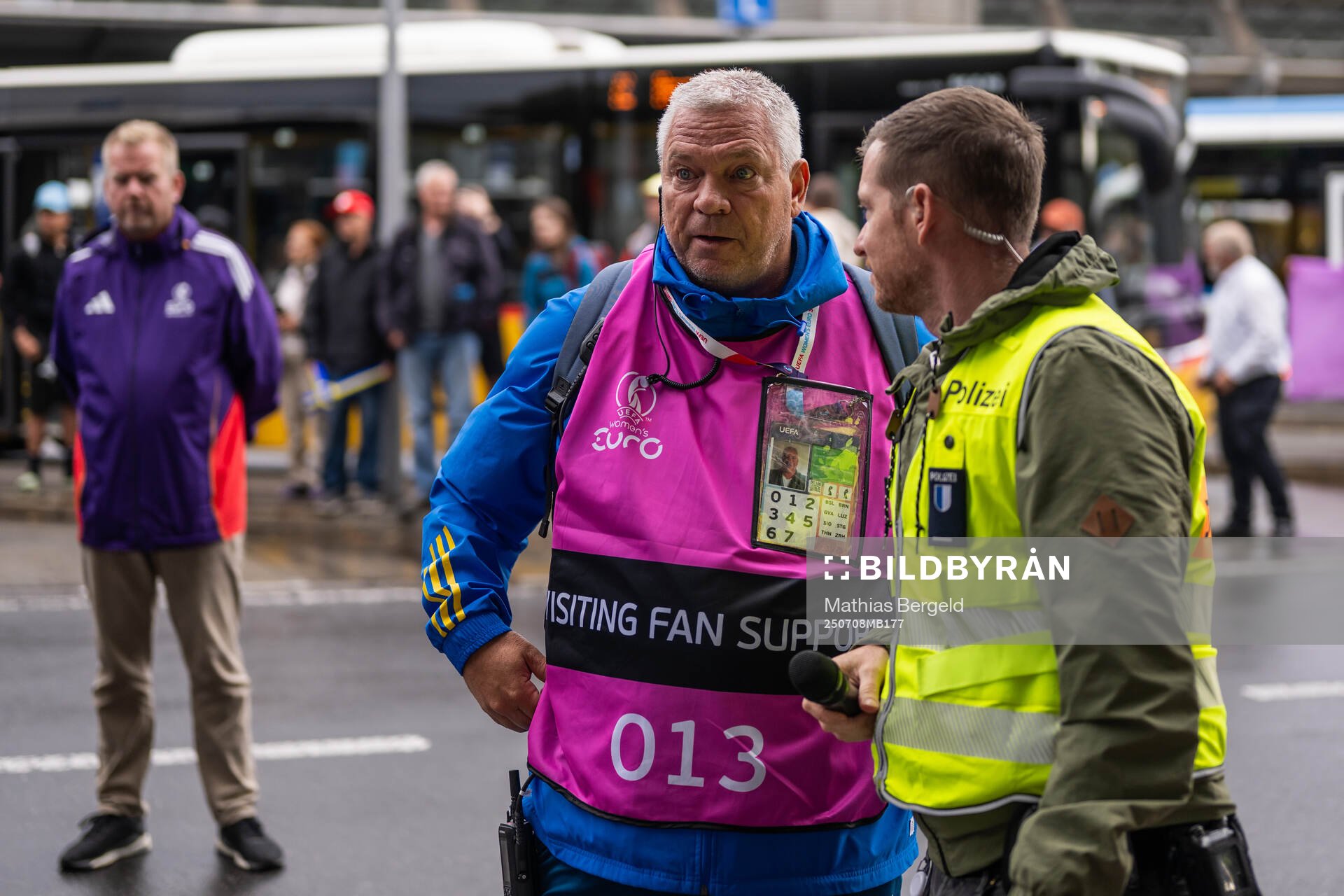 Martin Fredman, Head of Security at the Swedish Football