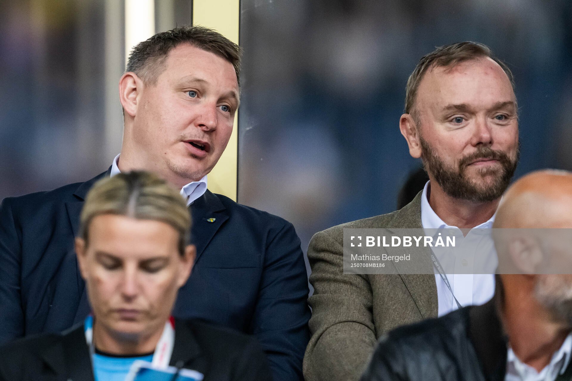 Kim Källström (top left), head of football at the Swedish