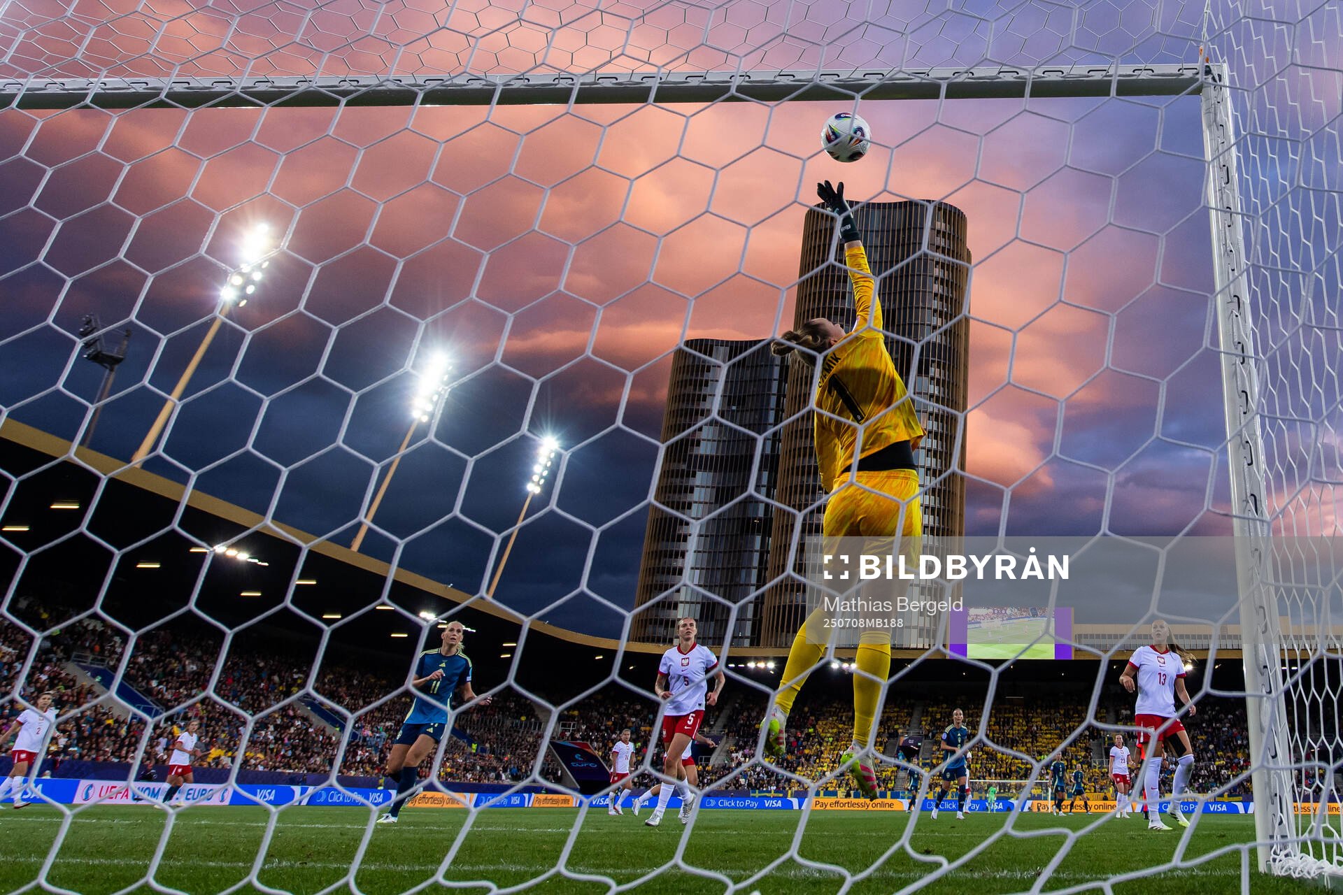 Goalkeeper Kinga Szemik of Poland