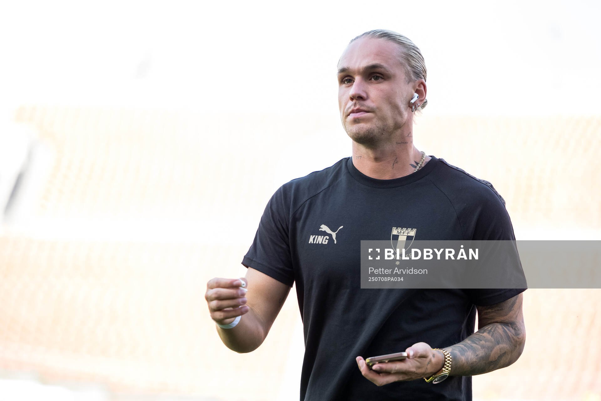 Arnor Sigurdsson of Malmö FF