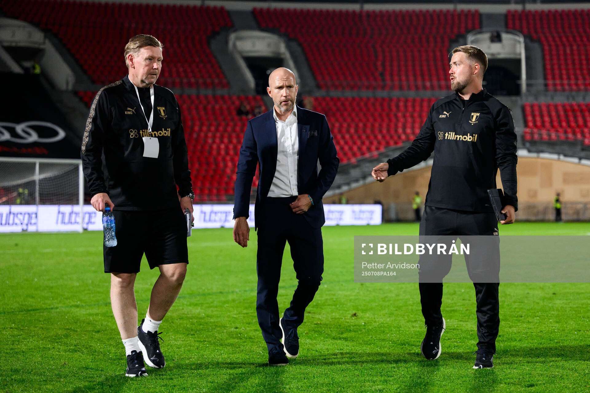 Assistant coach Peter Wettergren, Head coach Henrik