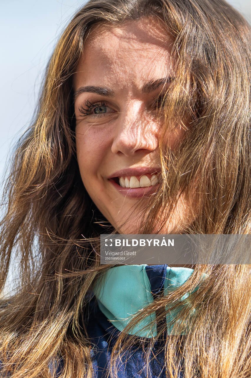 Tuva Hansen of the Norwegian women's national football team