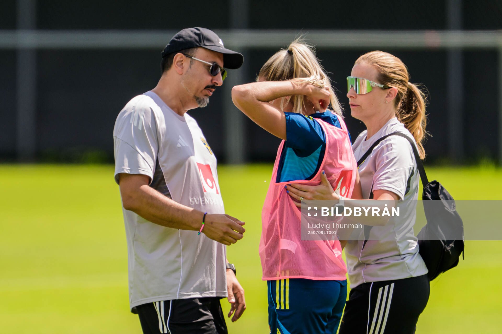 Doctor Houman Ebrahim and Ellen Wangerheim of the Swedish