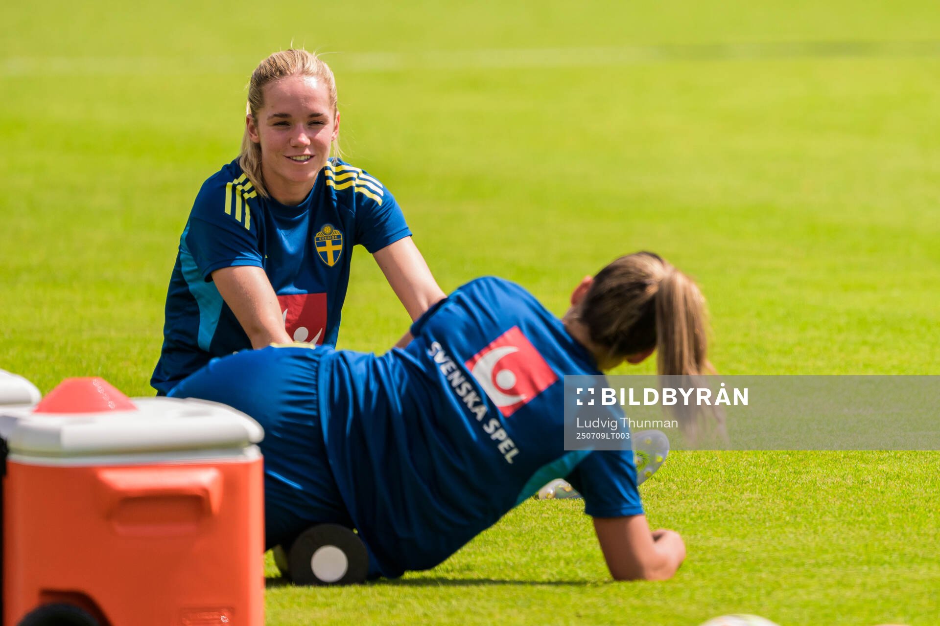 Hanna Lundkvist of the Swedish women's national football