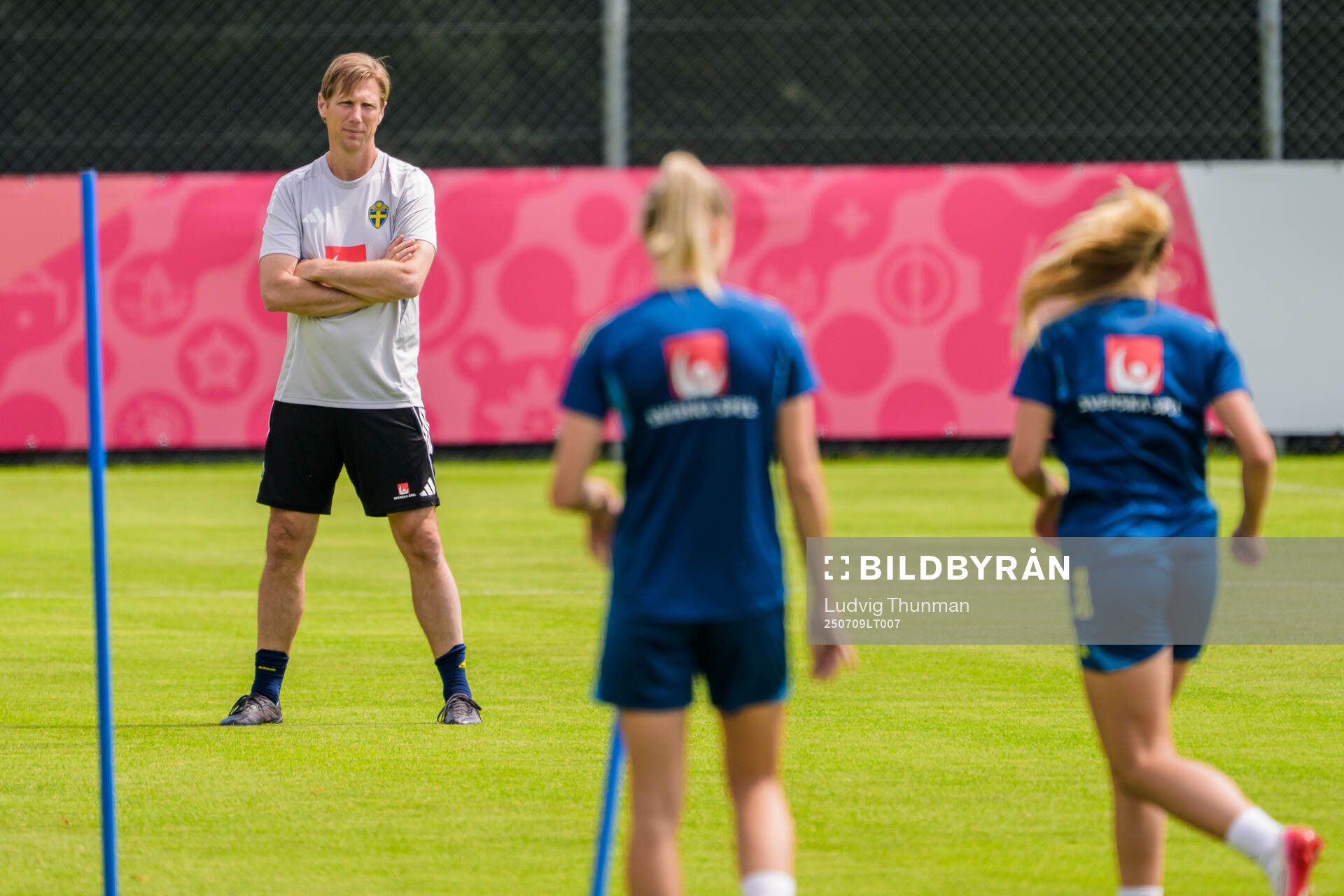 Psychologist Rasmus Liljeblad of the Swedish women's