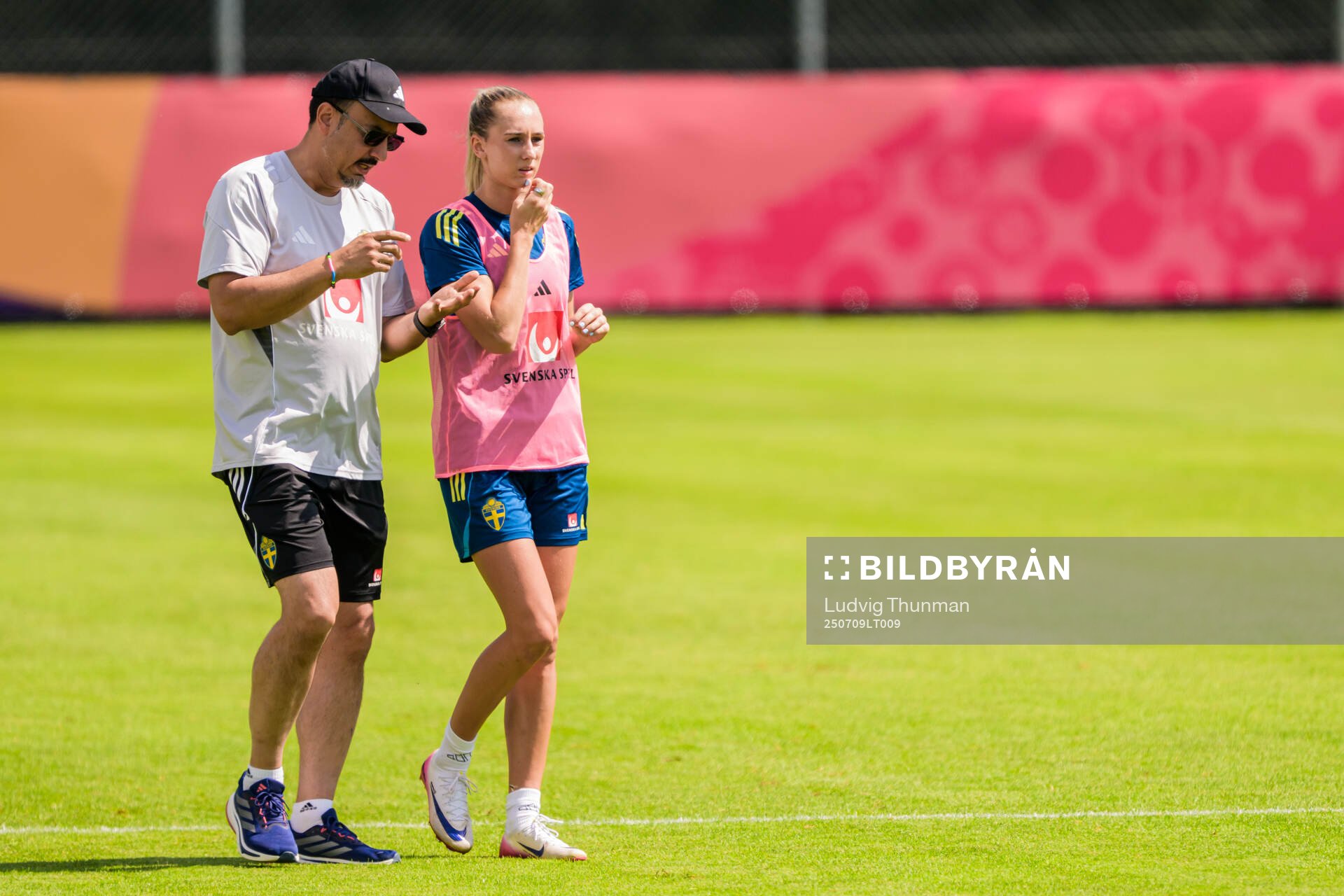 Doctor Houman Ebrahim and Ellen Wangerheim of the Swedish