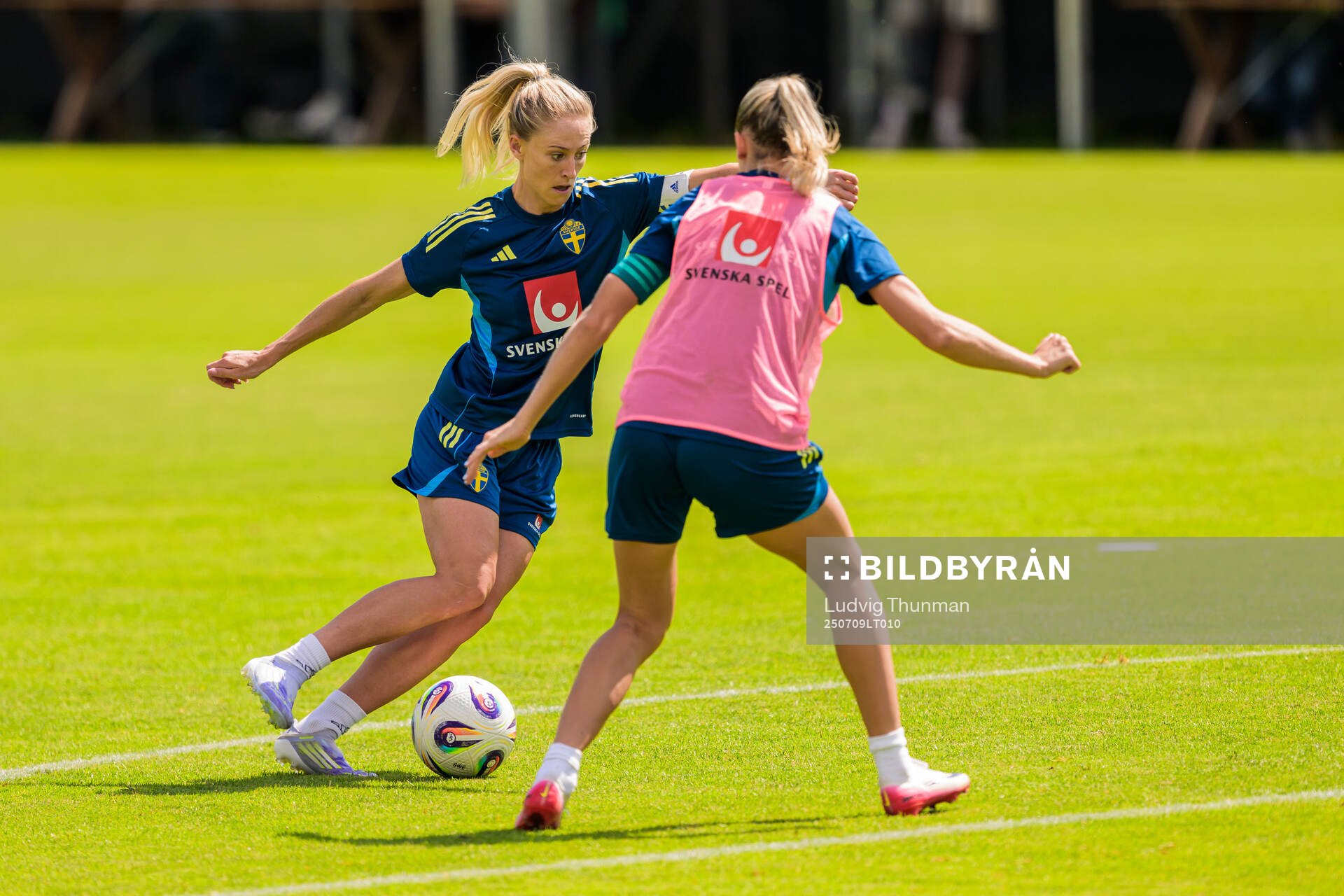 Rebecka Blomqvist of the Swedish women's national football
