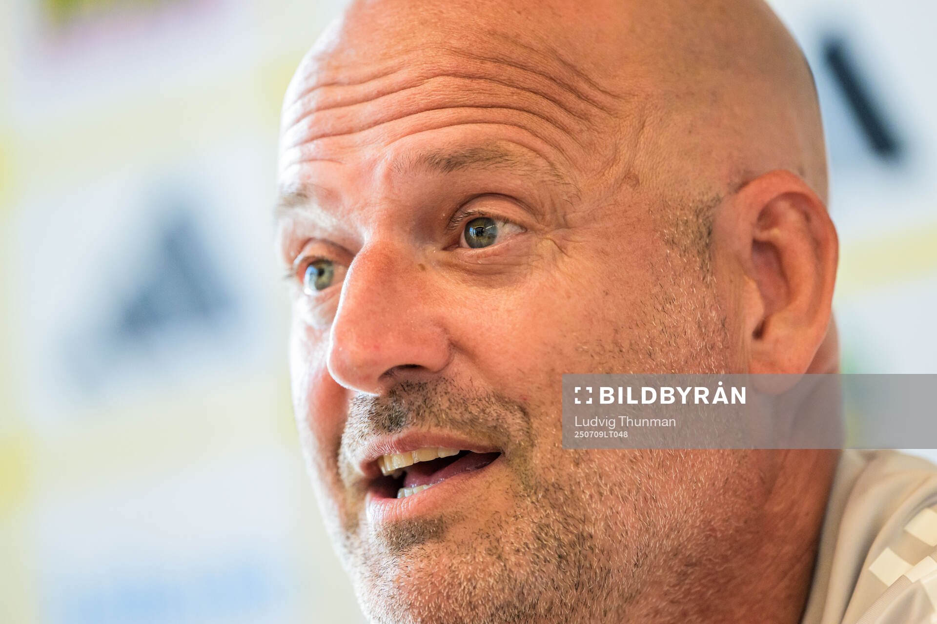 Assistant coach Magnus Wikman of the Swedish women's
