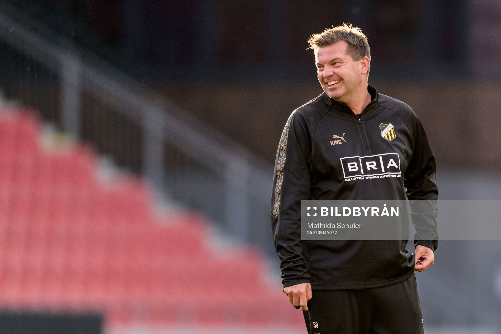 Coach Jens Gustafsson of Häcken