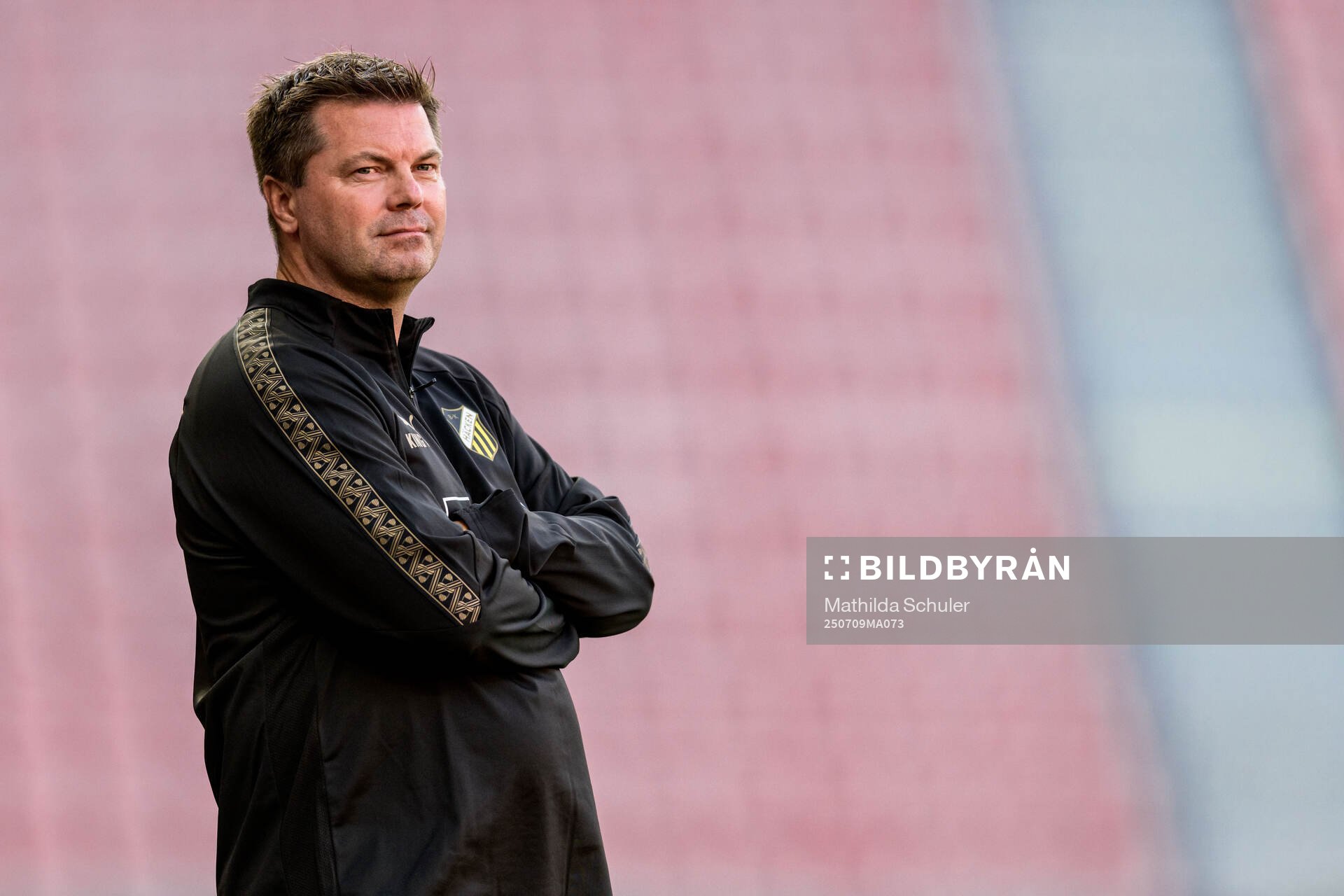Coach Jens Gustafsson of Häcken