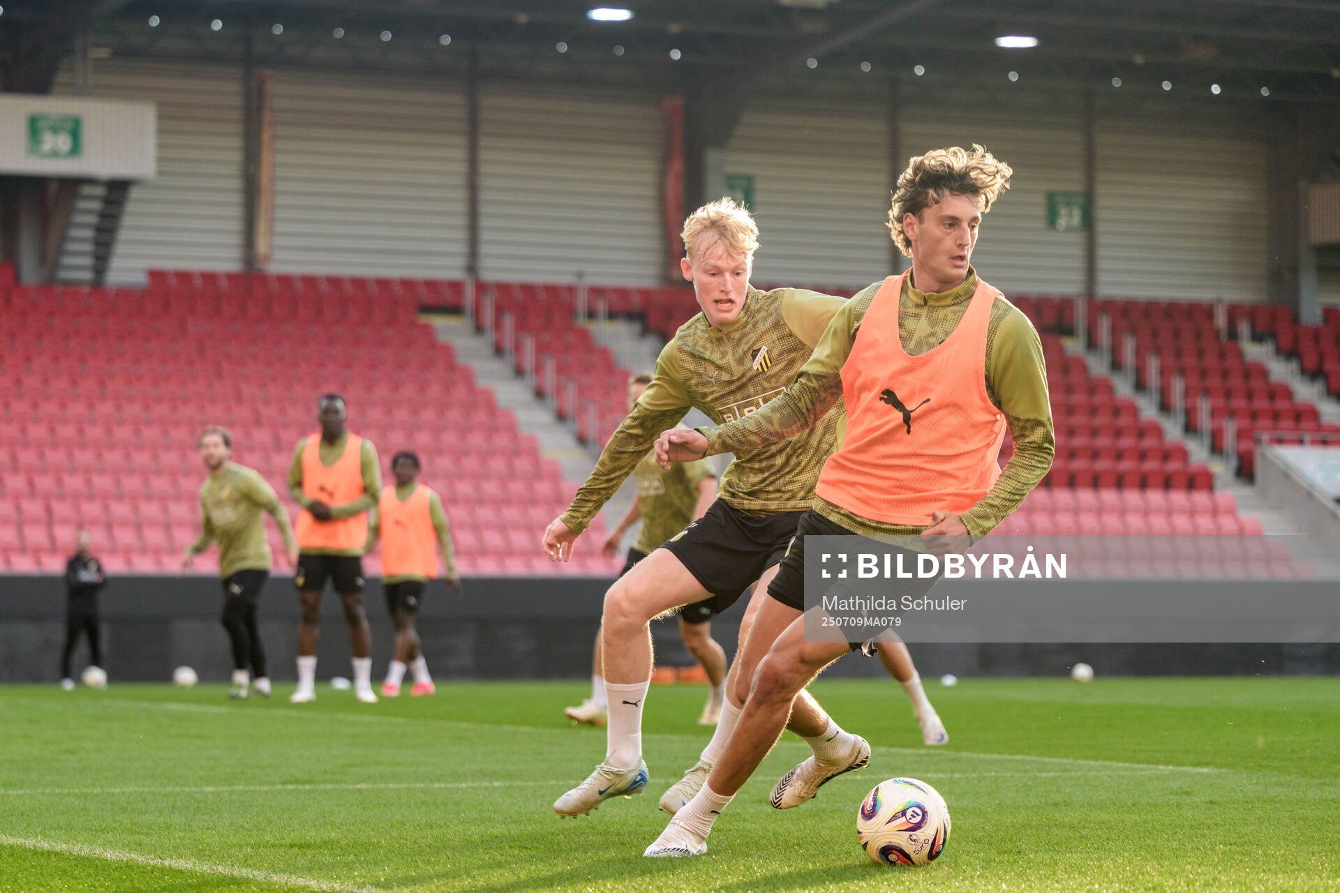 Lasse Madsen and Silas Andersen of Häcken