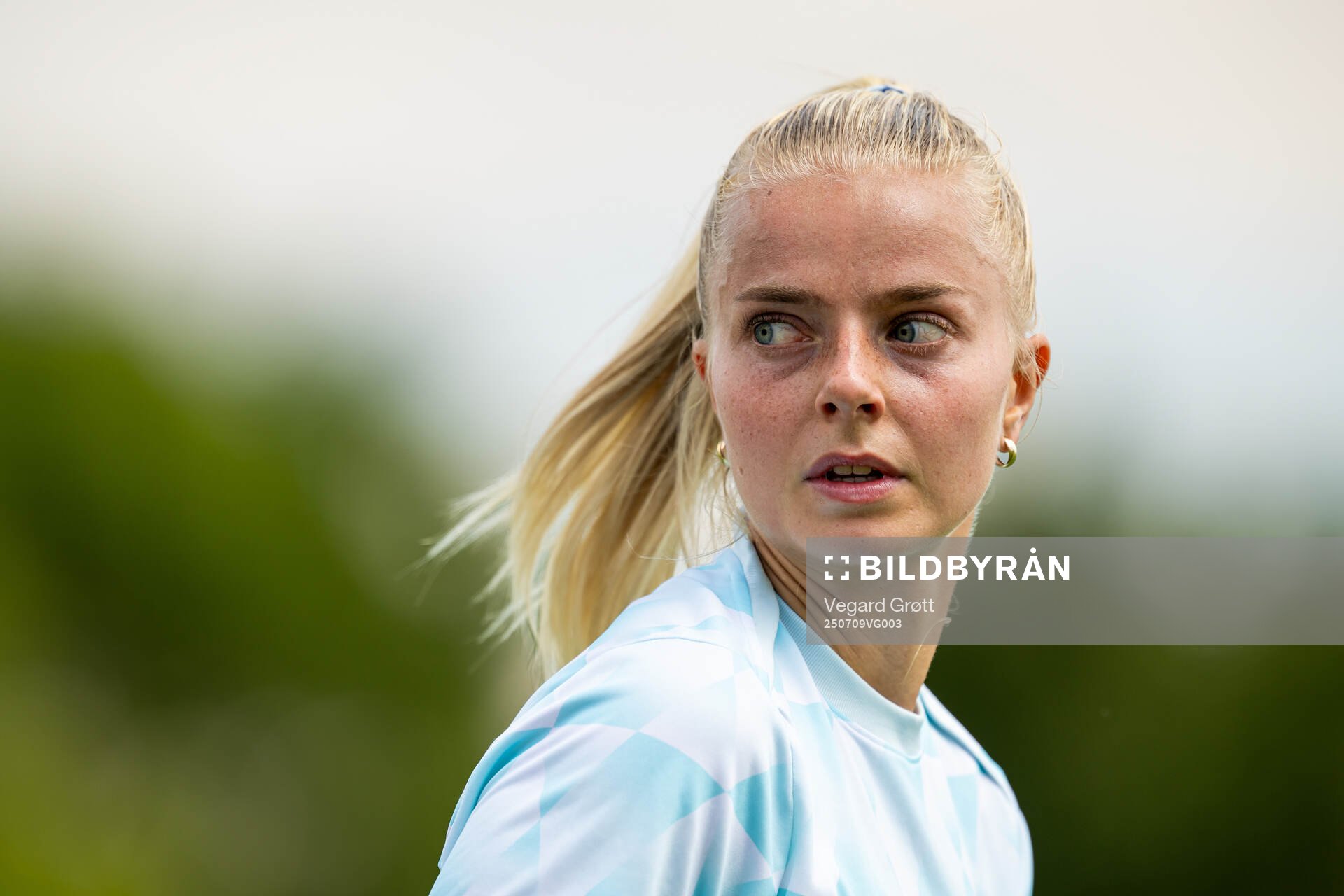 Emilie Woldvik of the Norwegian women's national football