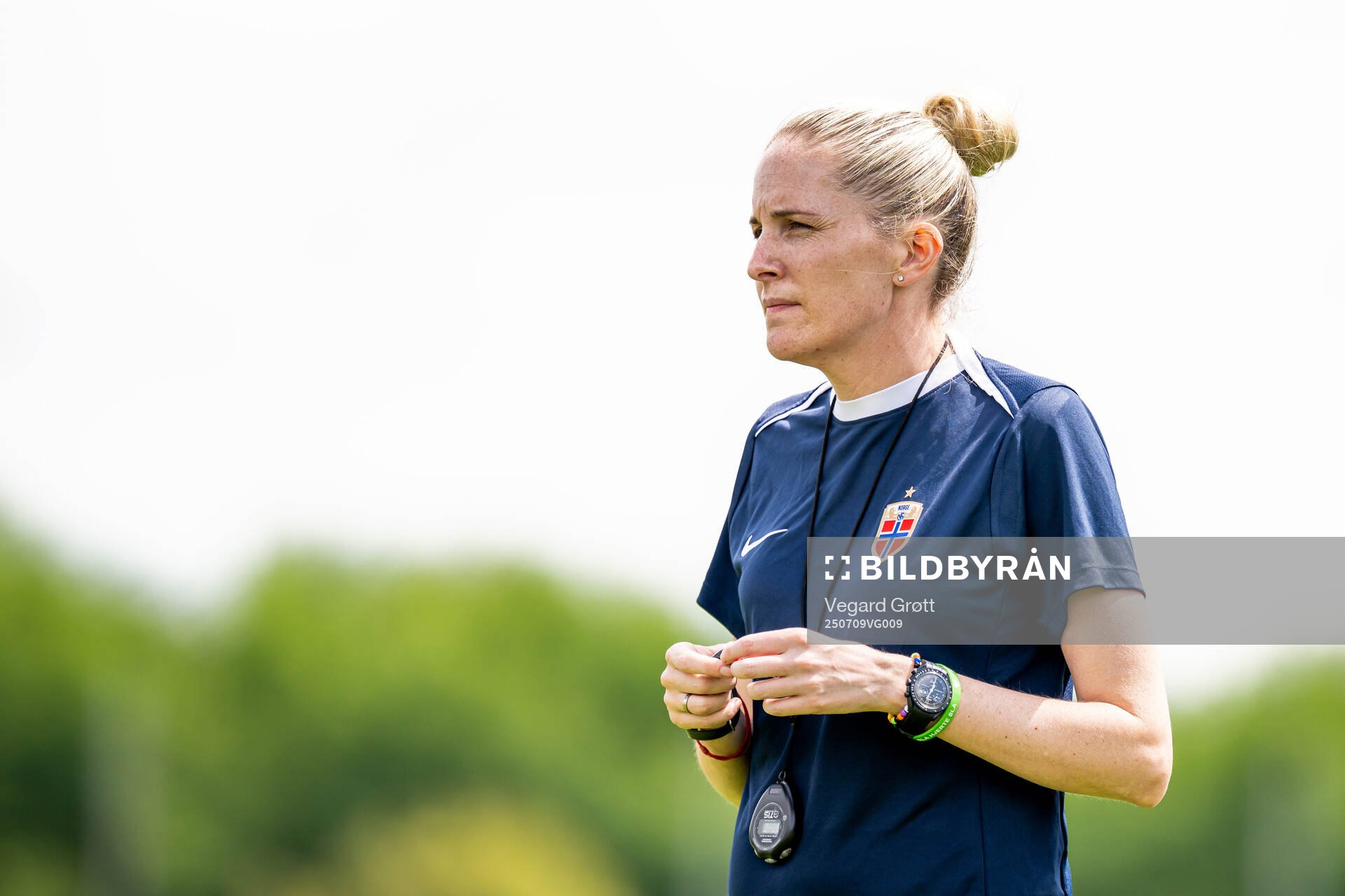 Gemma Grainger, head coach of the Norwegian women's