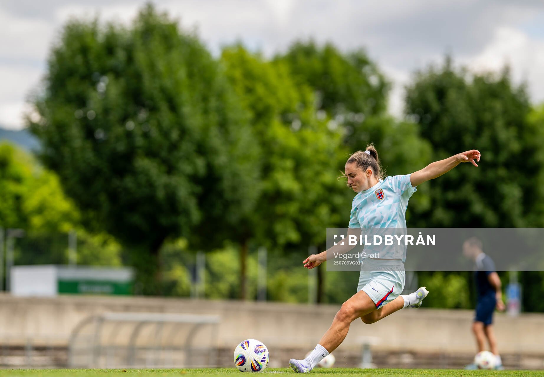 Vilde Bøe Risa of the Norwegian women's national football