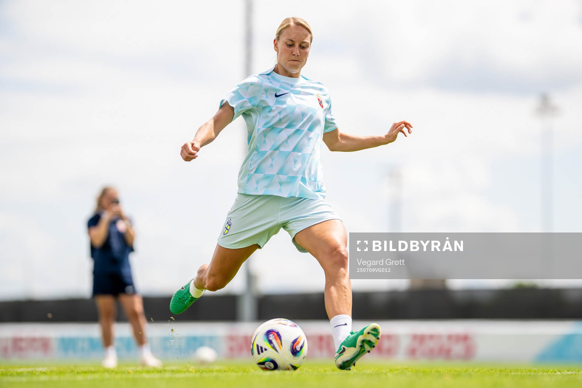Lisa Naalsund of the Norwegian women's national football