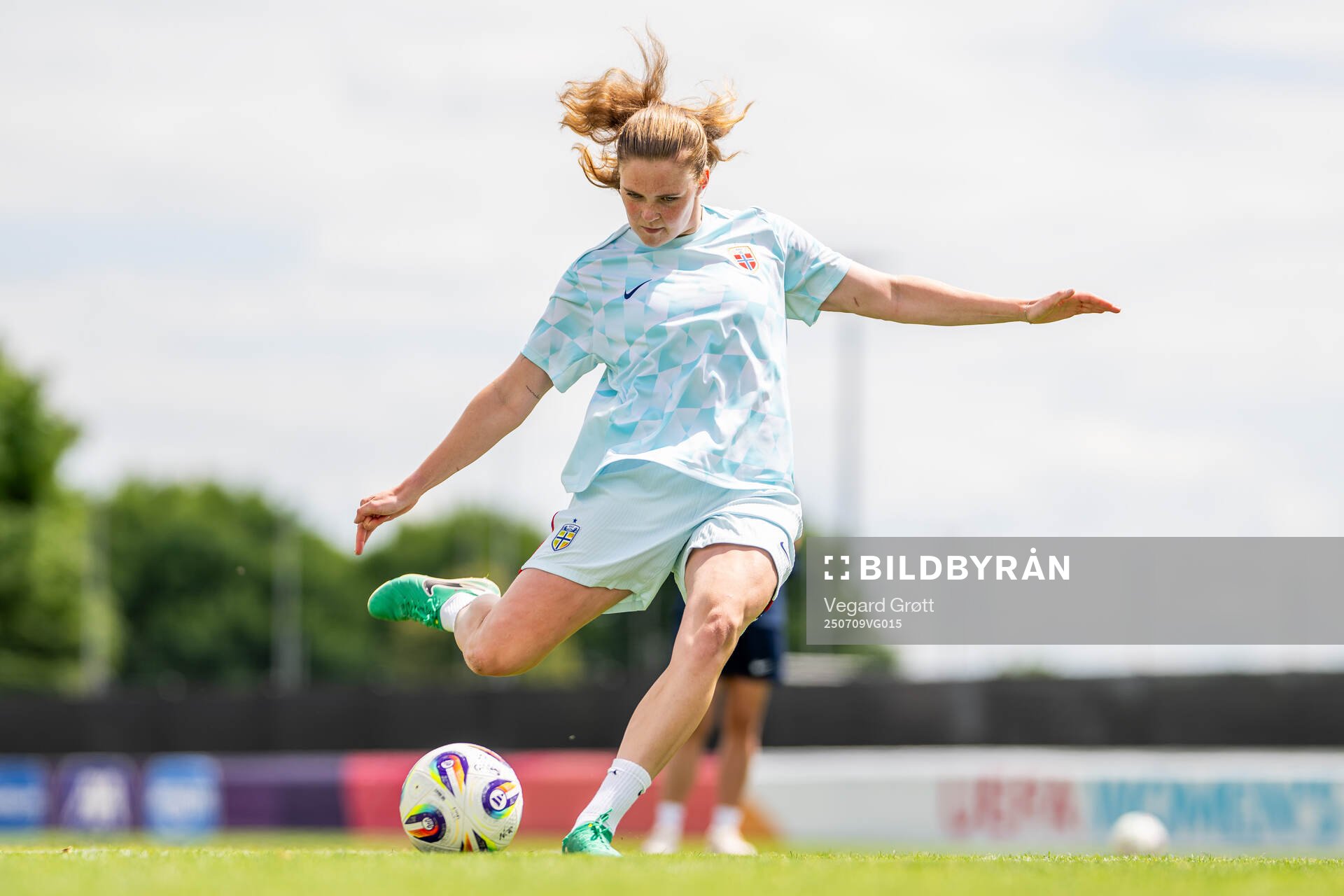 Signe Gaupset of the Norwegian women's national football