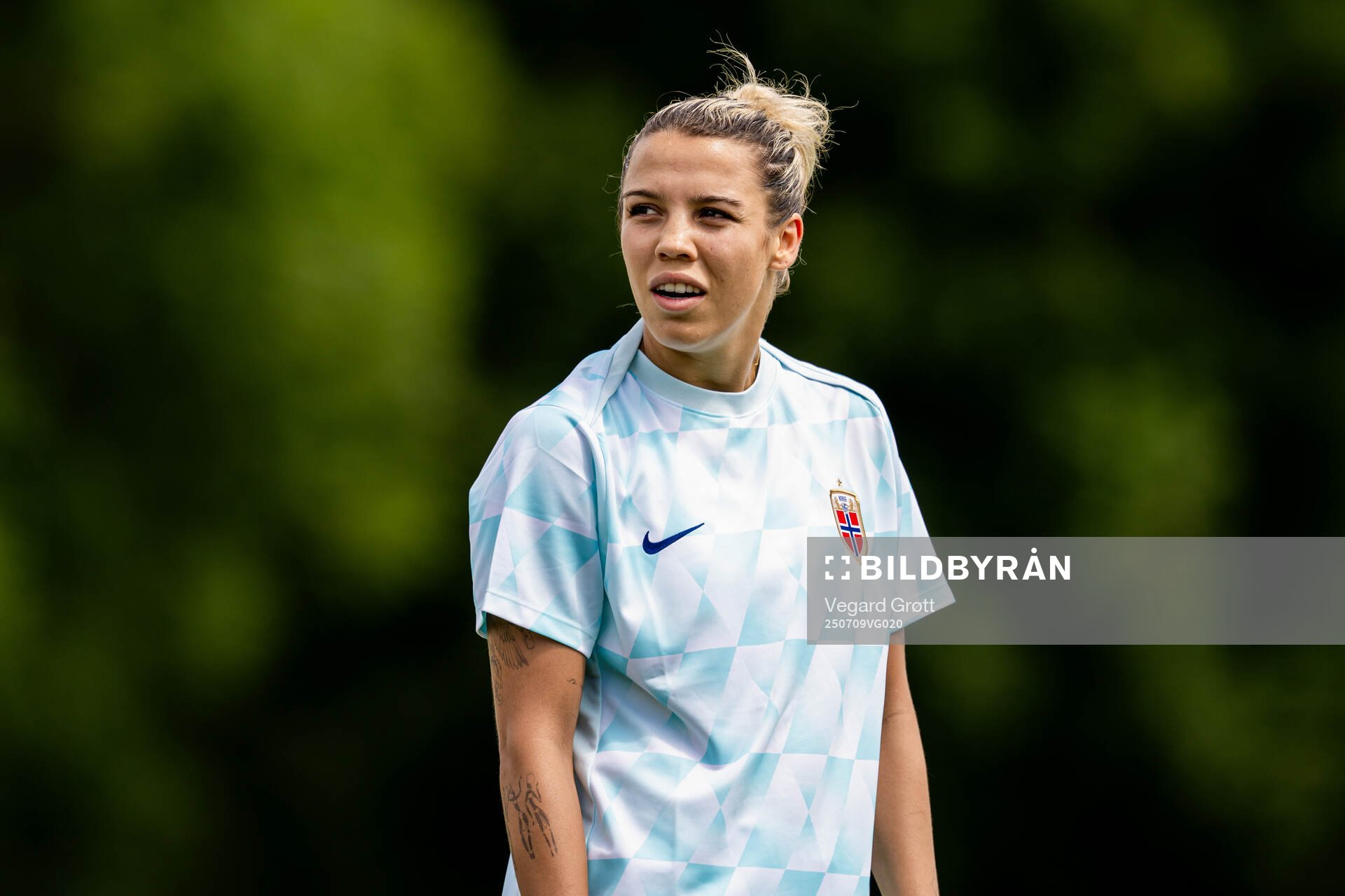 Celin Bizet Dønnum of the Norwegian women's national