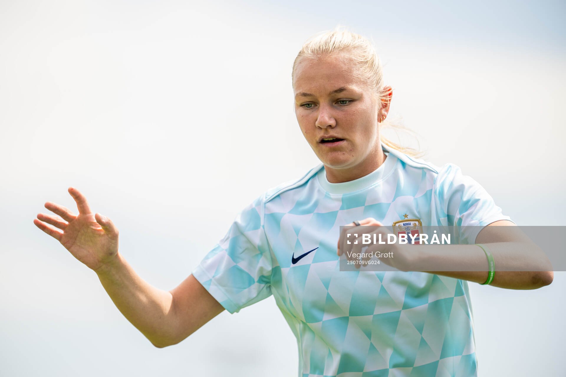 Frida Maanum of the Norwegian women's national football