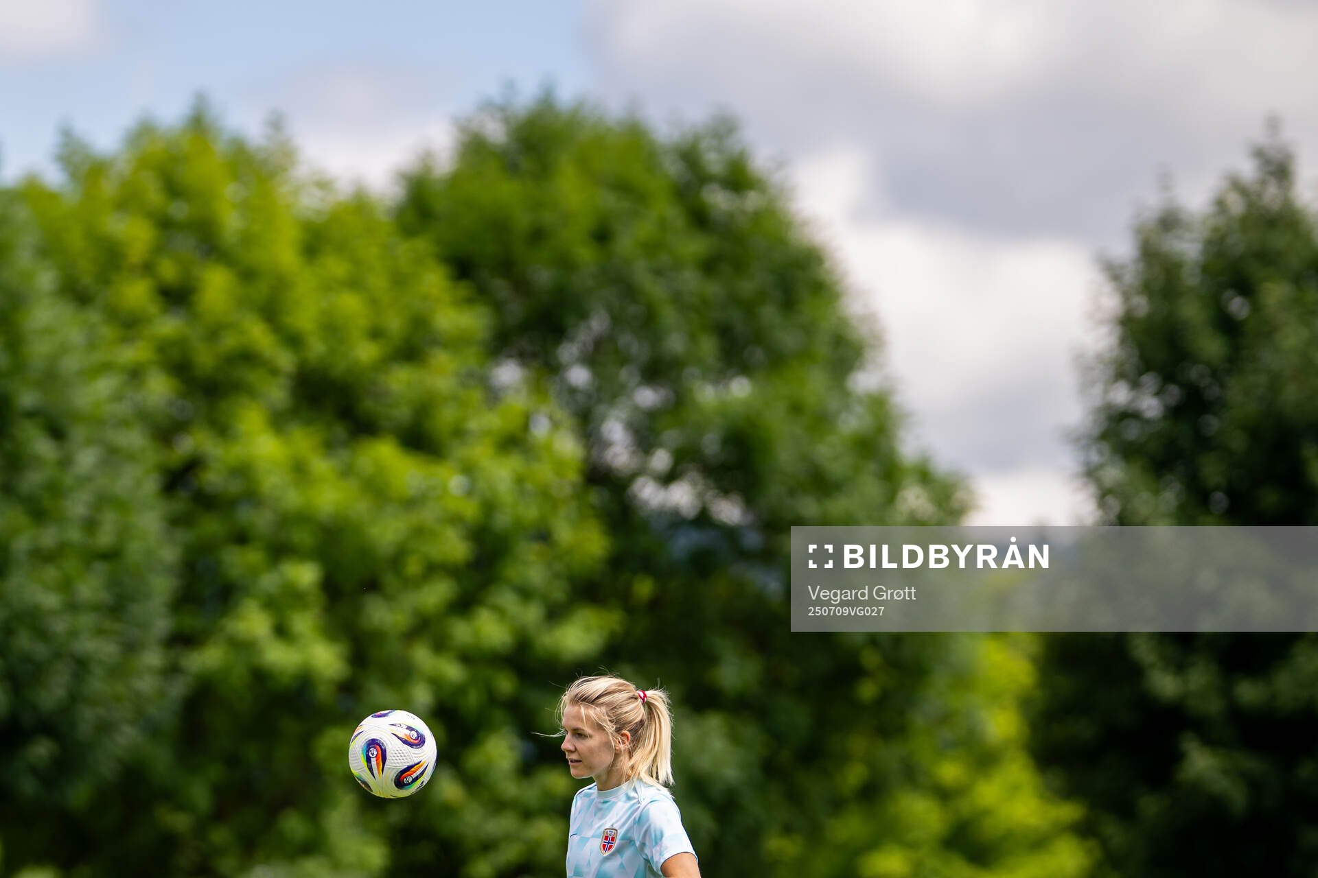 Ada Hegerberg of the Norwegian women's national football