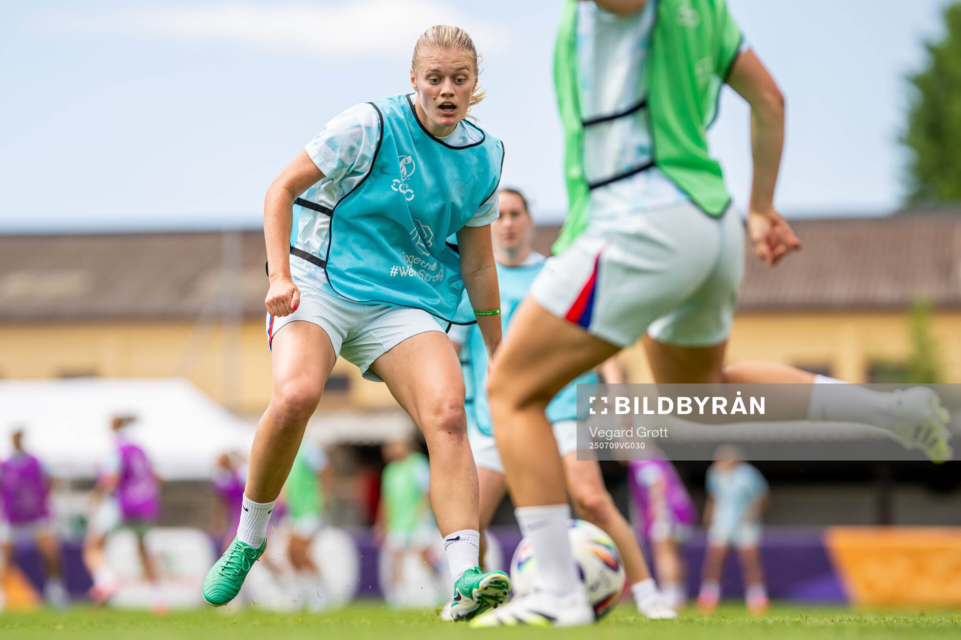 Mathilde Harviken of the Norwegian women's national