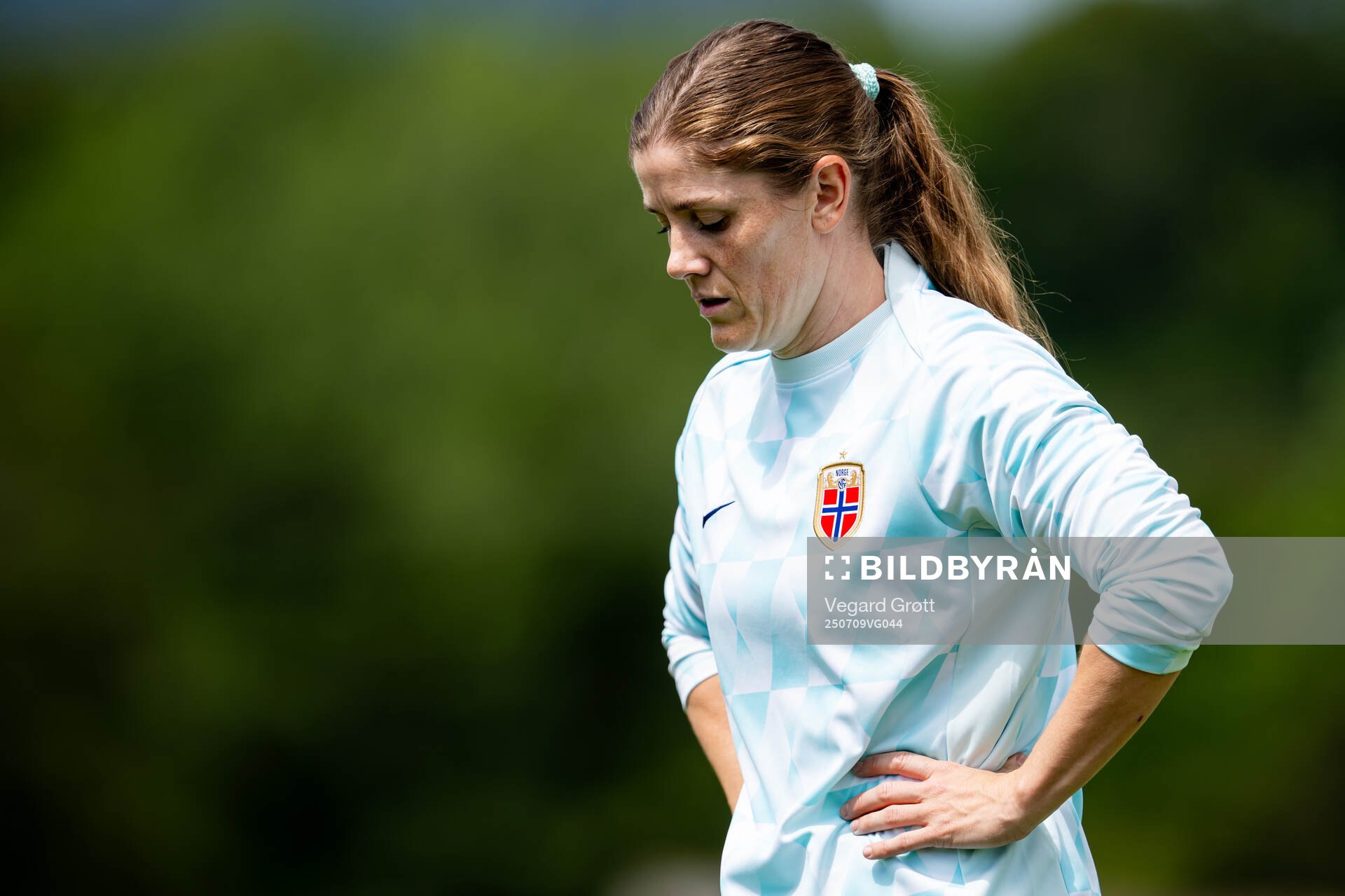 Maren Mjelde of the Norwegian women's national football