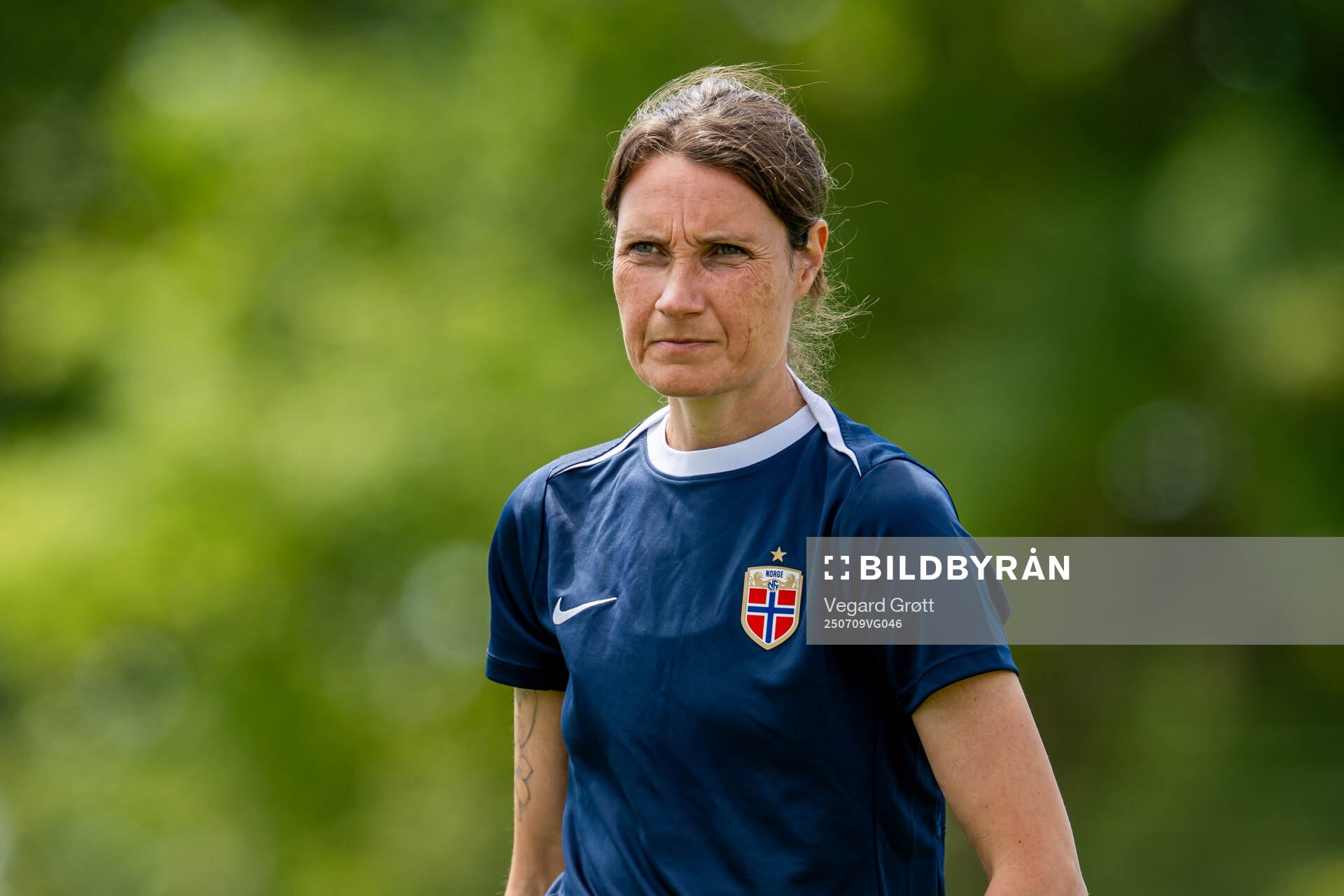 Ingvild Stensland, assistant coach of the Norwegian women's