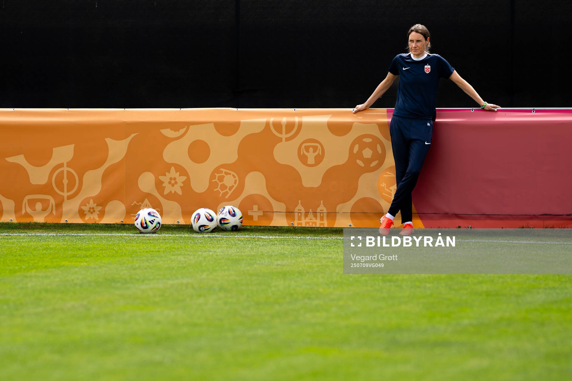 Ingvild Stensland, assistant coach of the Norwegian women's