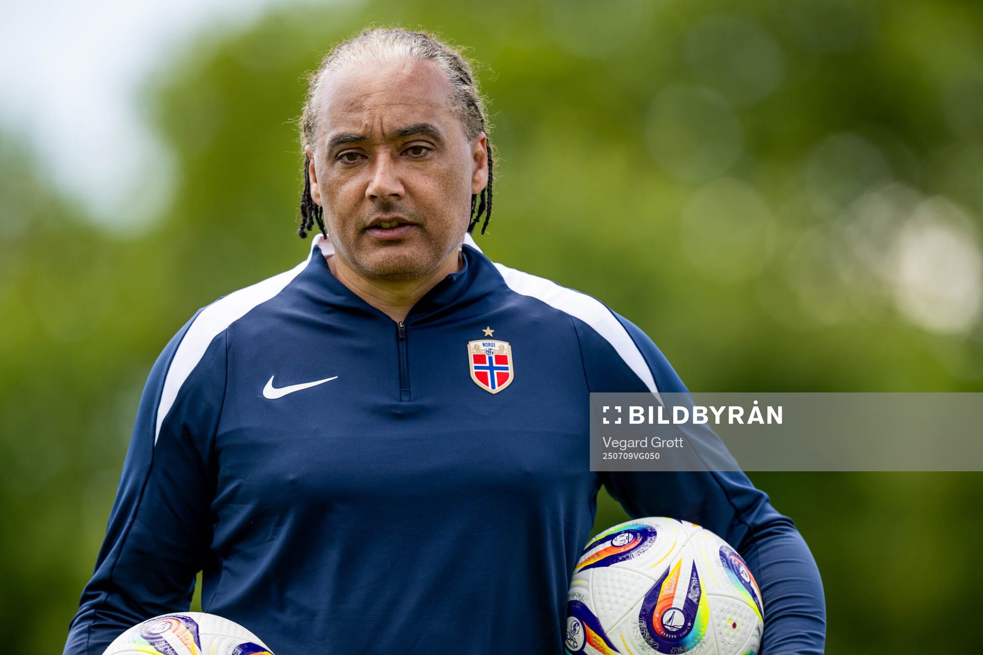 Lee Skyrme, assistant coach of the Norwegian women's