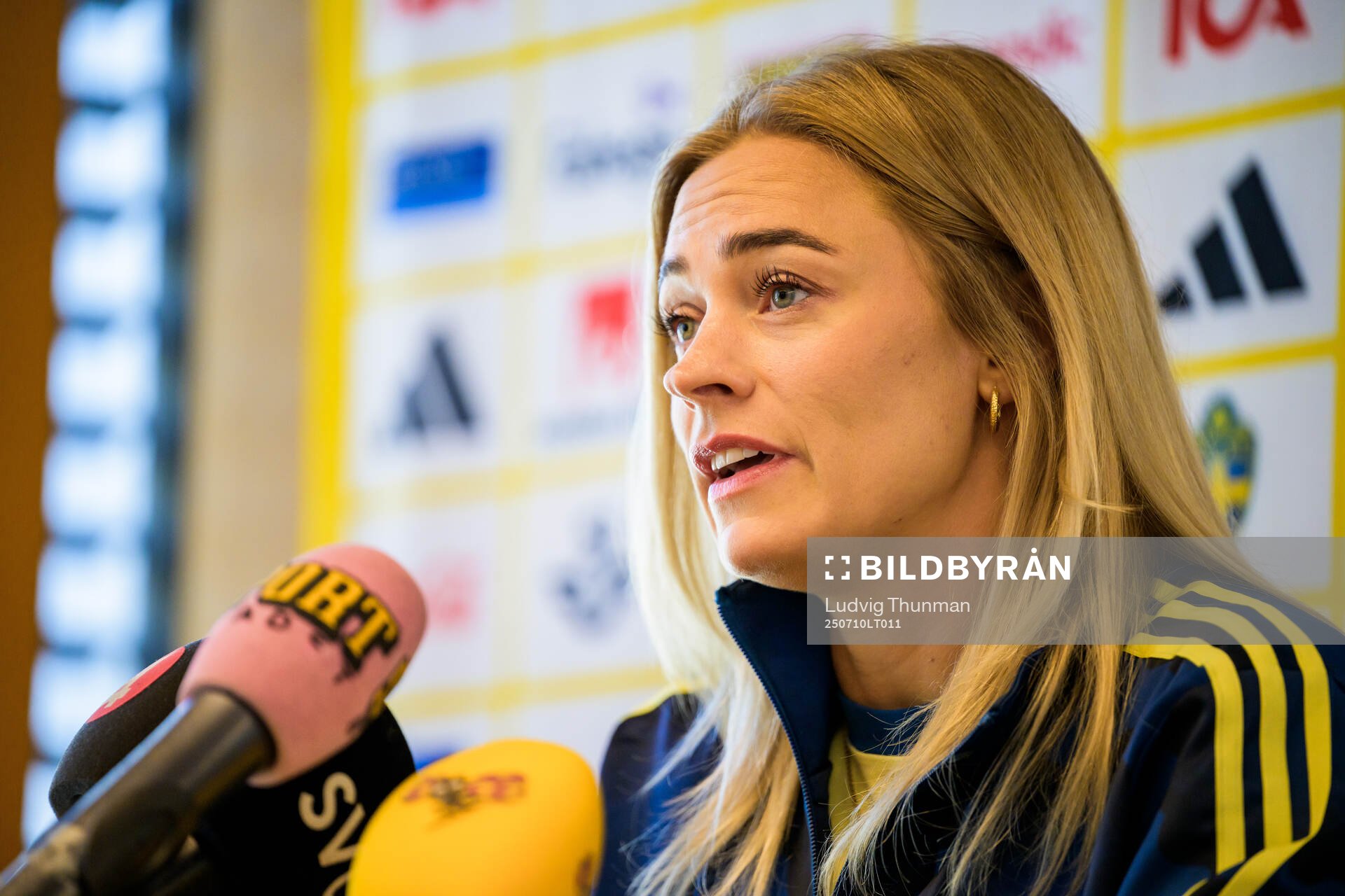 Fridolina Rolfö of the Swedish women's national football
